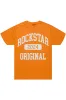 Myesha Orange Oversized T-Shirt sold by Rockstar Original