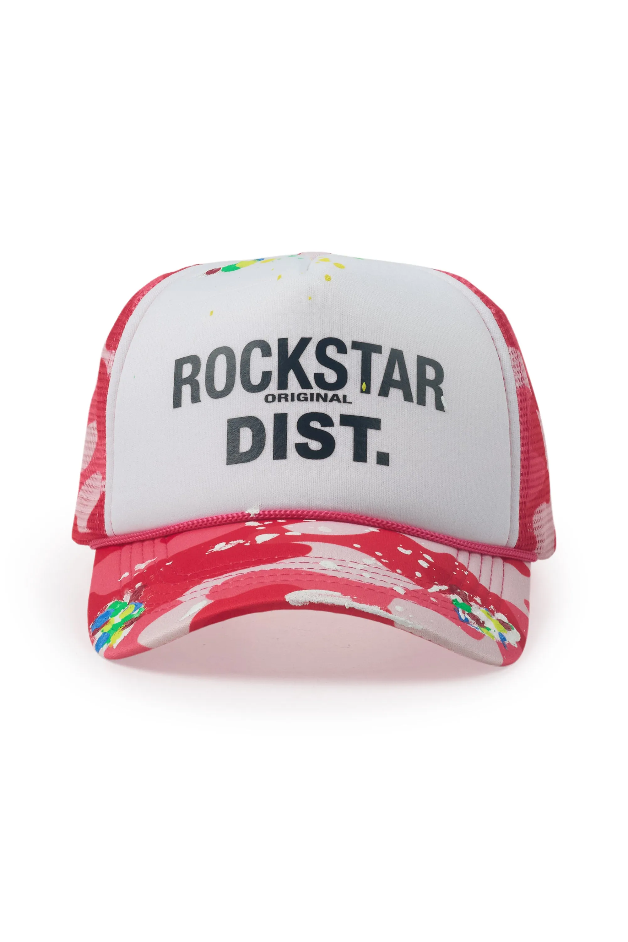 Good Side Only Pink Camo Trucker Hat sold by Rockstar Original