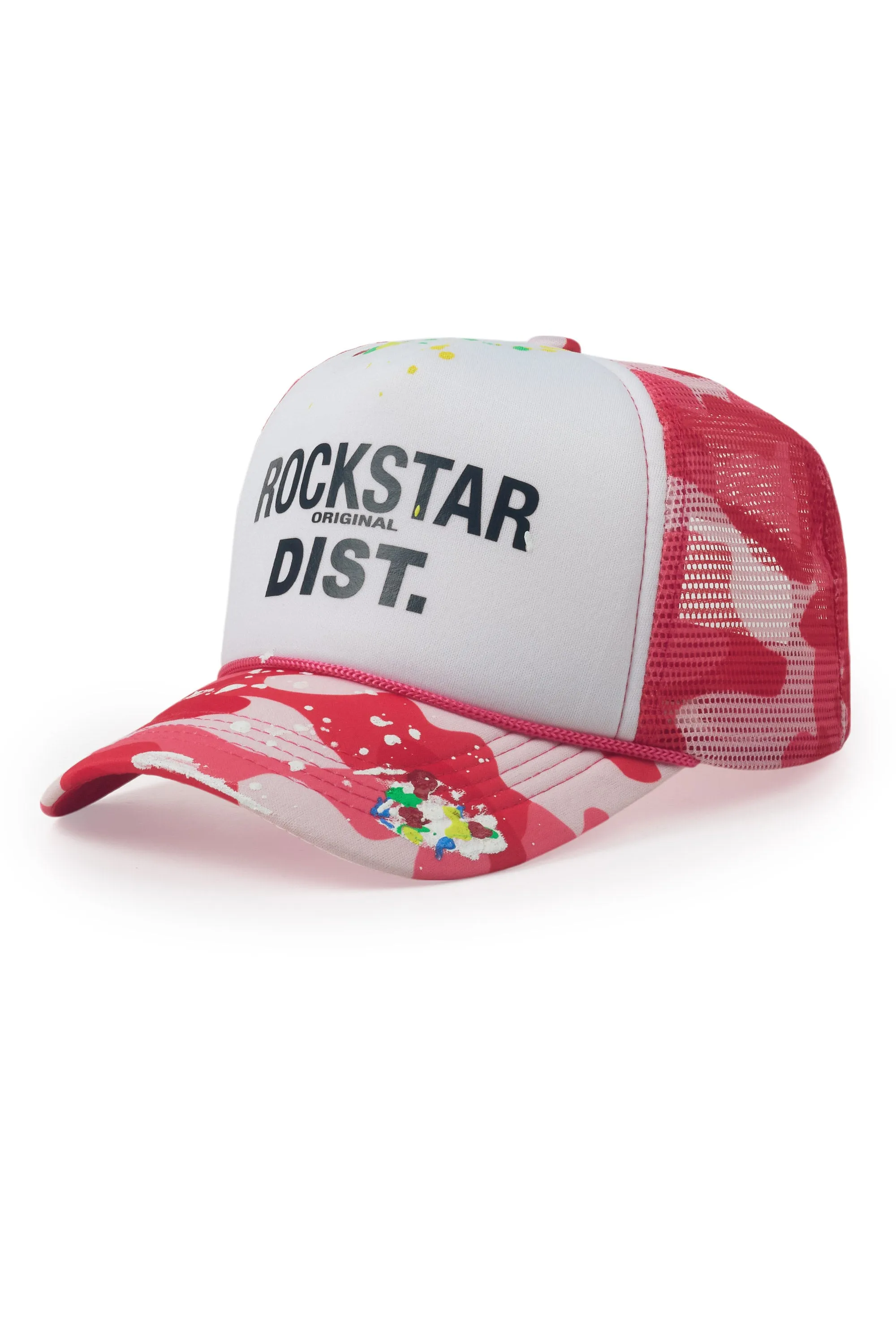 Good Side Only Pink Camo Trucker Hat sold by Rockstar Original product image thumbnail 2