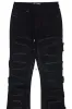Zariyah Black Rhinestone Stacked Flare Jean sold by Rockstar Original