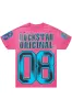 Alim Fushia Oversized Graphic T-Shirt sold by Rockstar Original