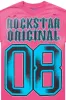 Alim Fushia Oversized Graphic T-Shirt sold by Rockstar Original