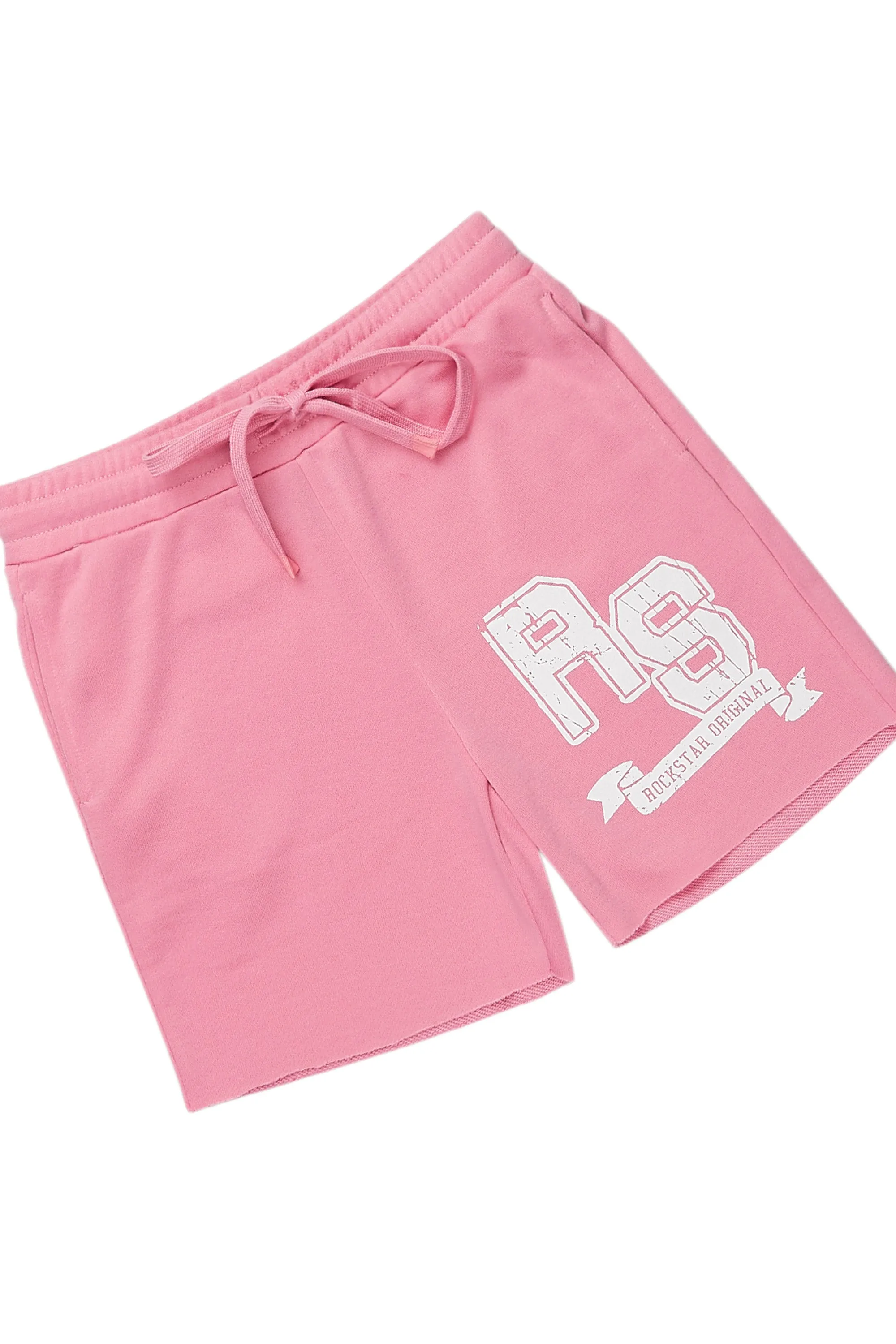 Girls Tenita White/Pink Short Set sold by Rockstar Original product image thumbnail 3