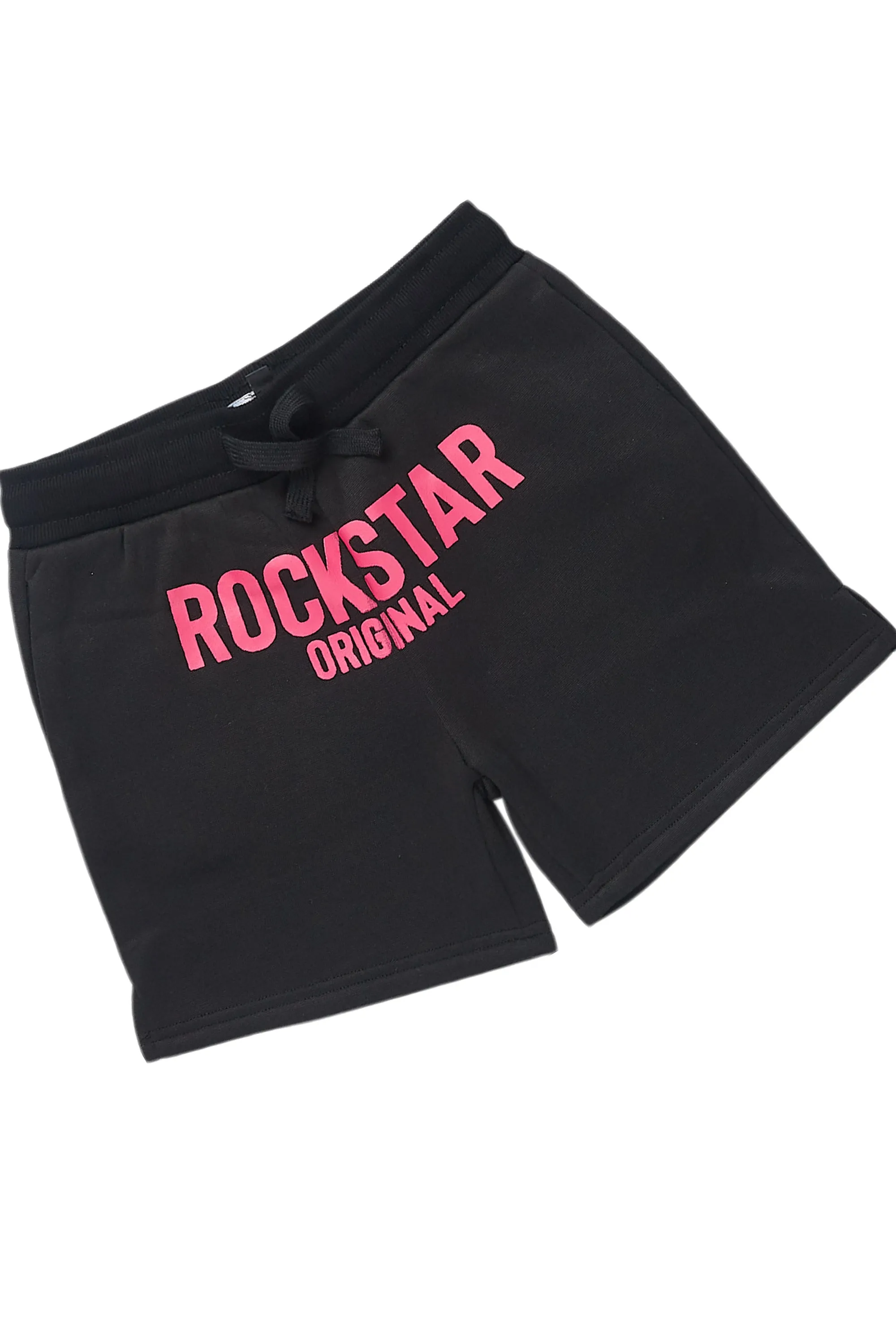 Girls Sabrina Black Short Set sold by Rockstar Original product image thumbnail 3