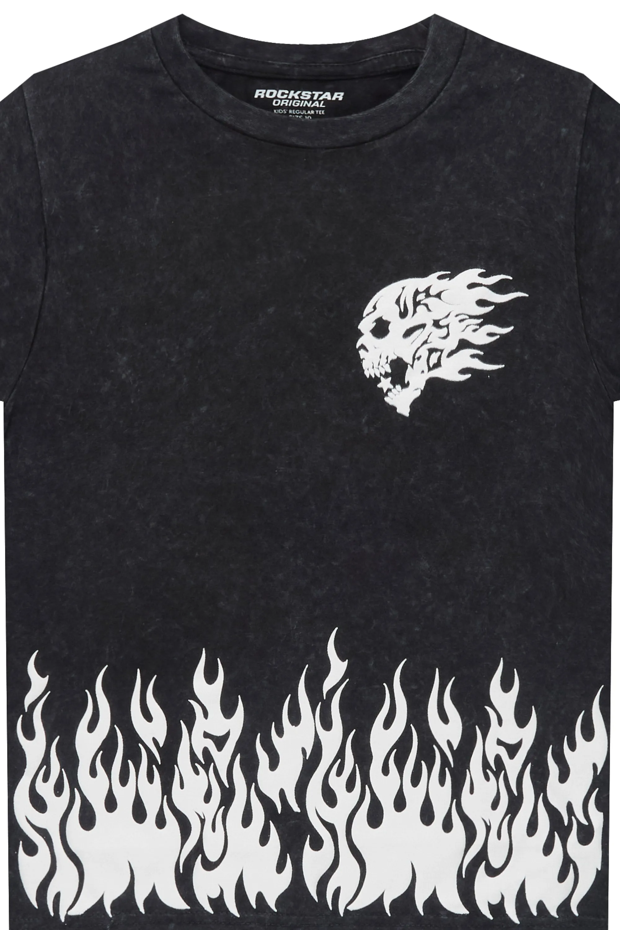 Boys Bubble Vintage Black/White Graphic T-Shirt sold by Rockstar Original product image thumbnail 2