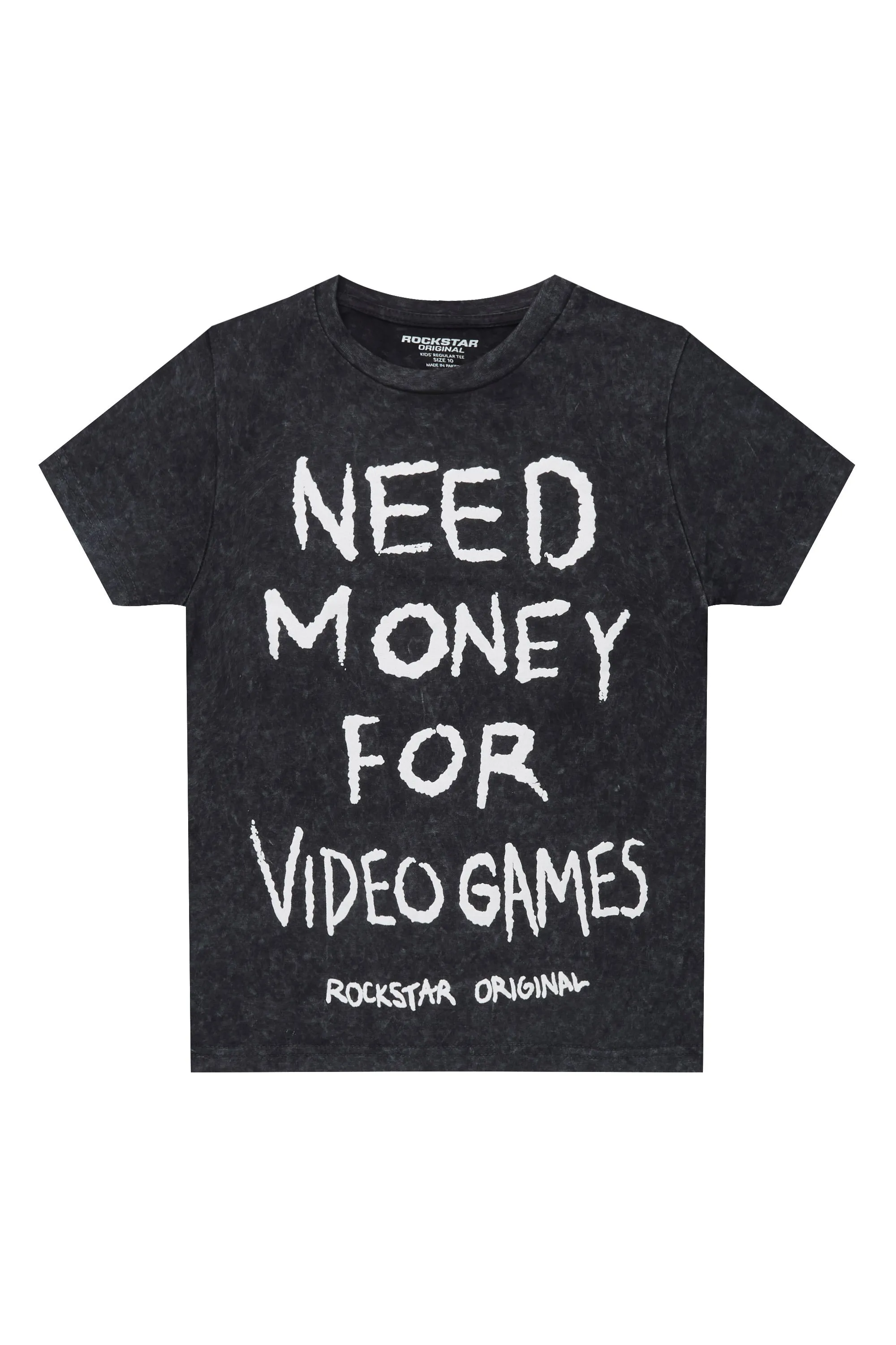 Boys M4 Video Games Vintage Black Graphic T-Shirt sold by Rockstar Original