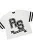 Alik White/Black Crop Boxy Tee Short Set sold by Rockstar Original