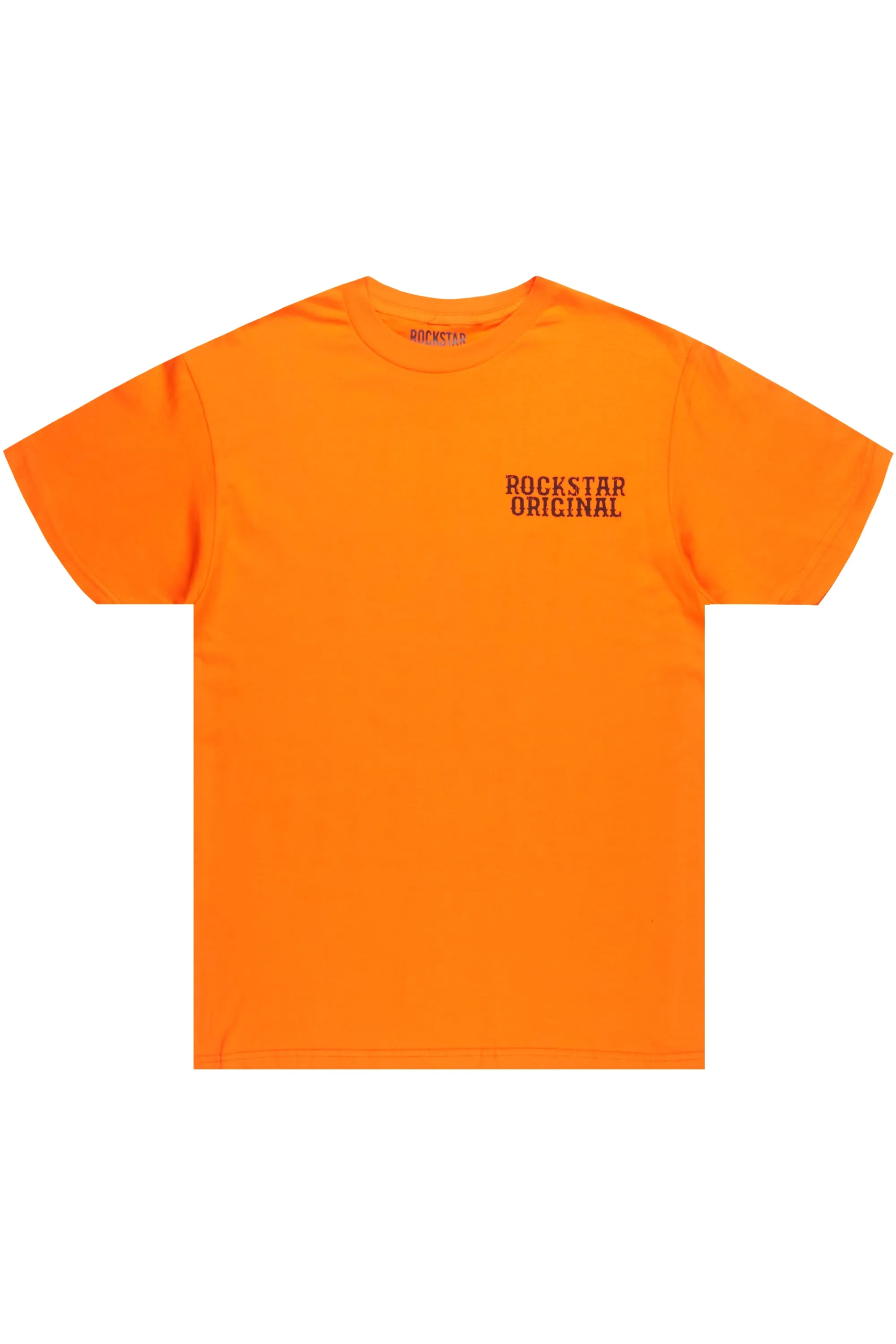 Alayna Orange Oversized Tee sold by Rockstar Original product image thumbnail 2