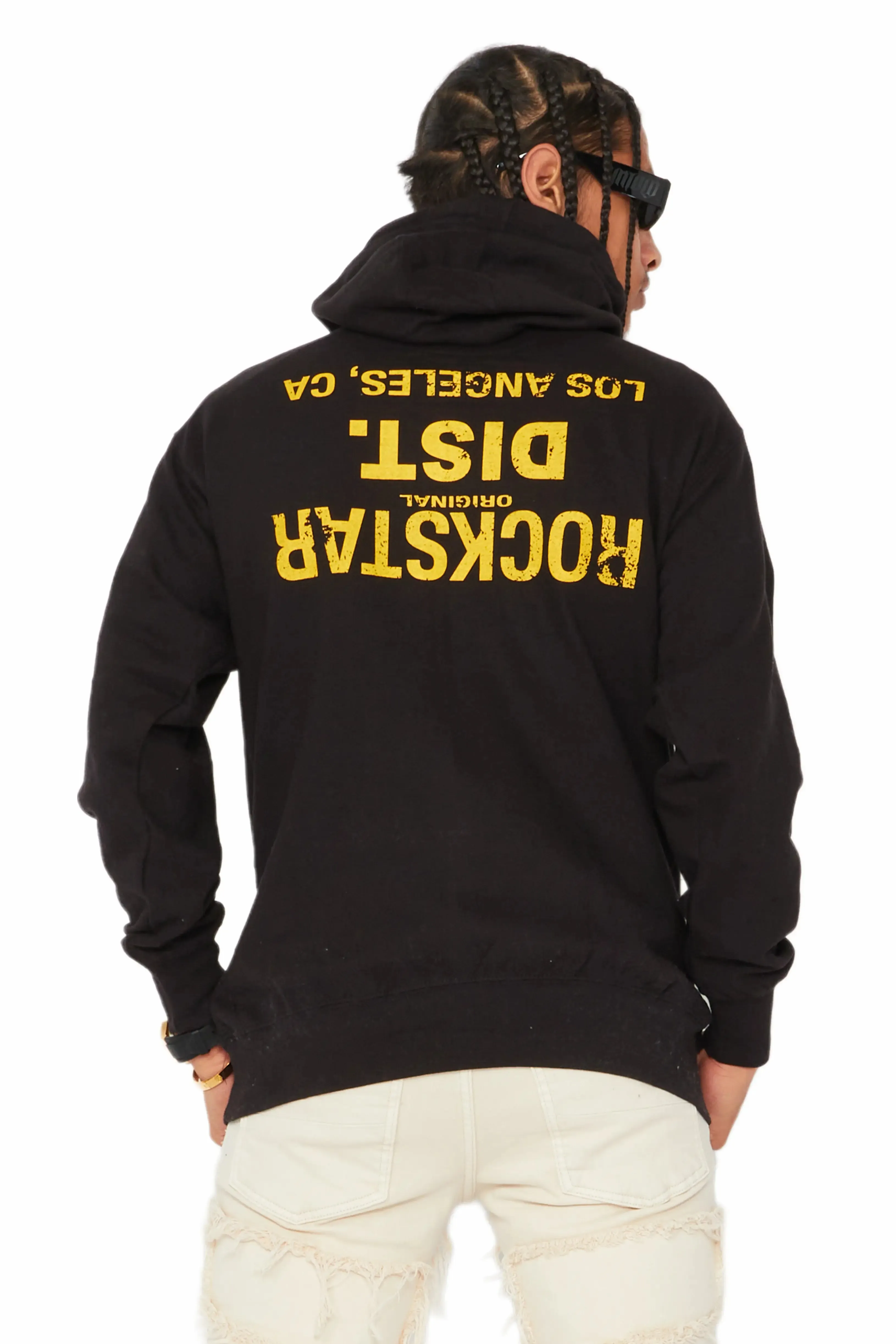 Martson Black Graphic Hoodie sold by Rockstar Original