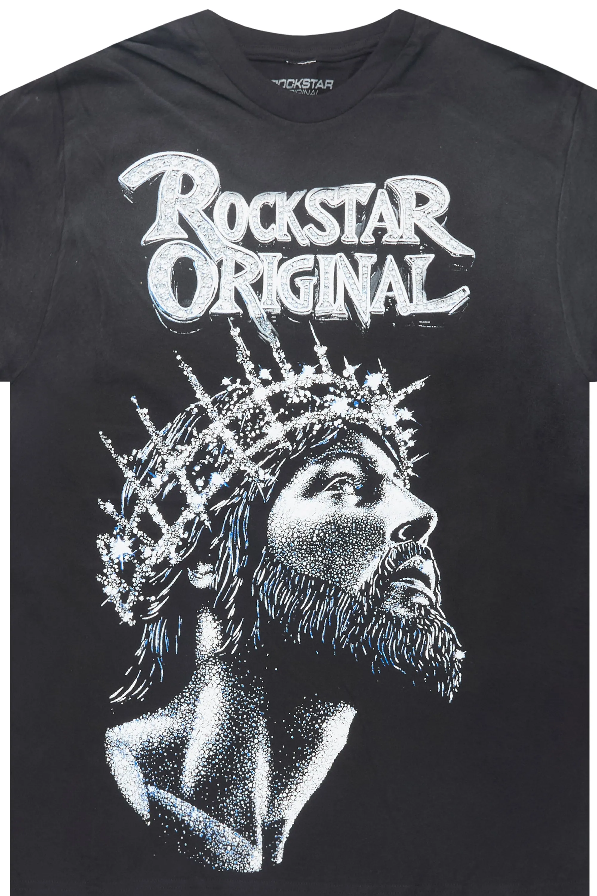 Lathora Black Oversized T-Shirt sold by Rockstar Original product image thumbnail 2