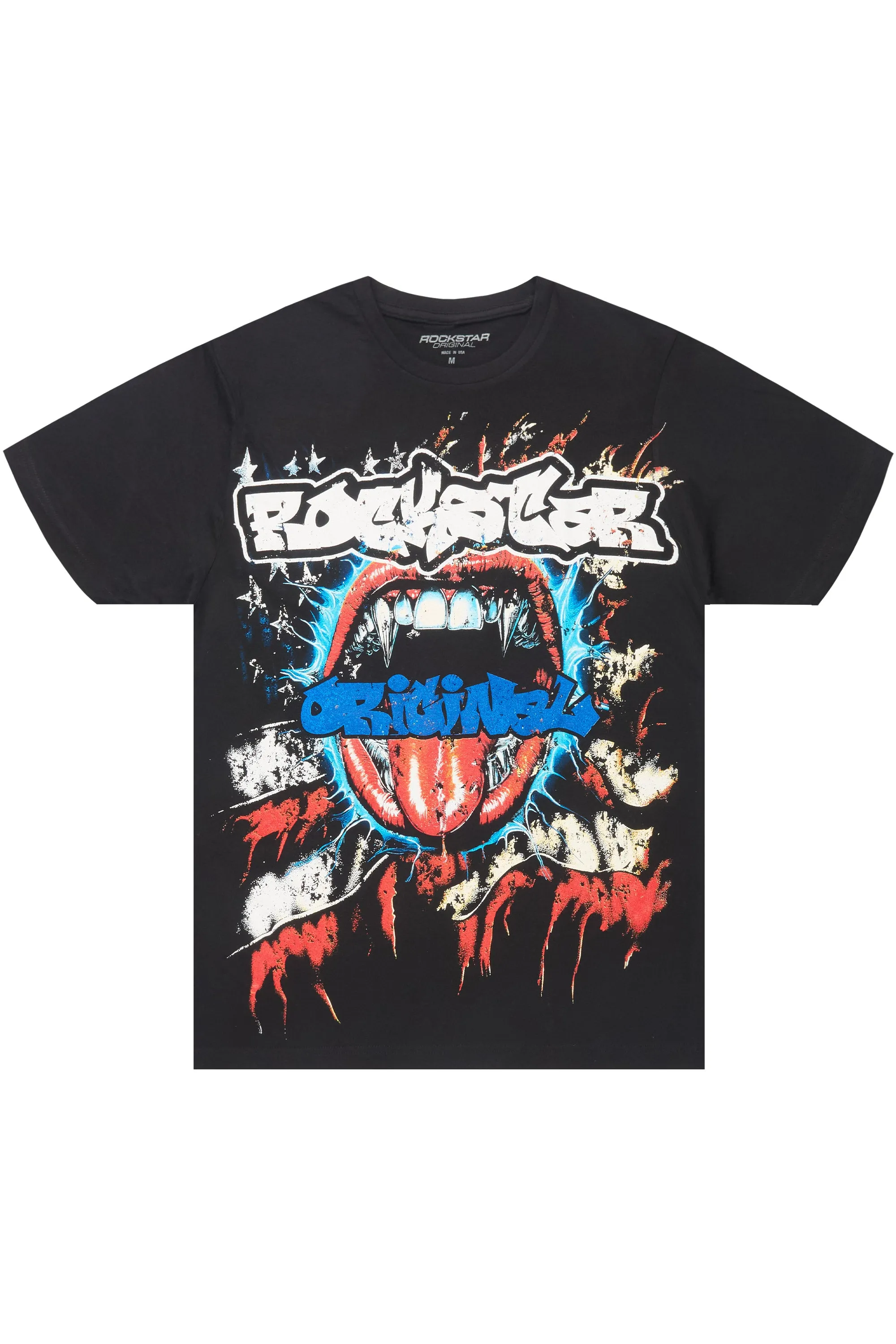 Alicia Black Oversized T-Shirt sold by Rockstar Original