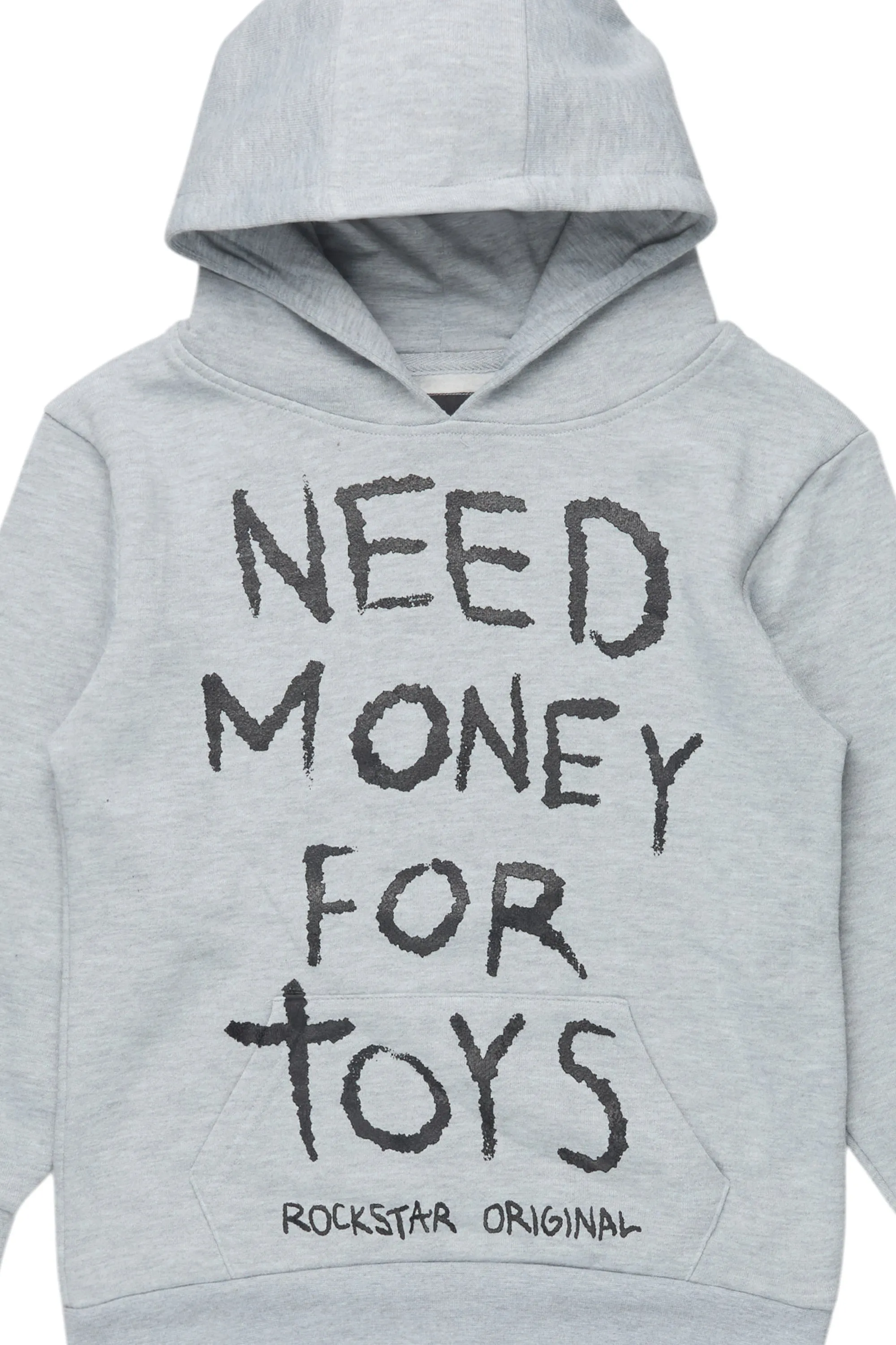 Boys M4 Toys Grey/Black Graphic Hoodie sold by Rockstar Original product image thumbnail 2