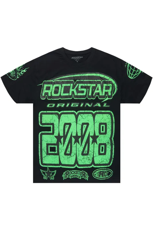 Brixton Black Graphic T-Shirt sold by Rockstar Original