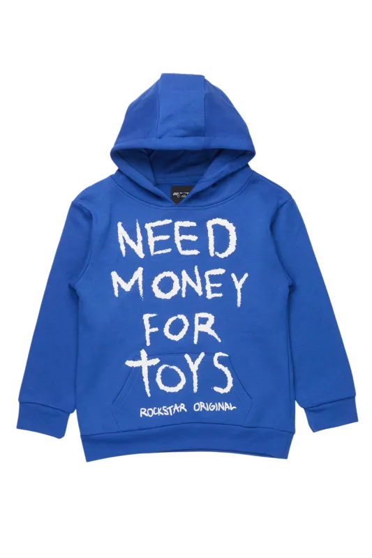 Boys M4 Toys Royal Blue/White Graphic Hoodie sold by Rockstar Original