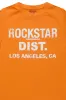 Boys Koen Orange/White Graphic T-Shirt sold by Rockstar Original
