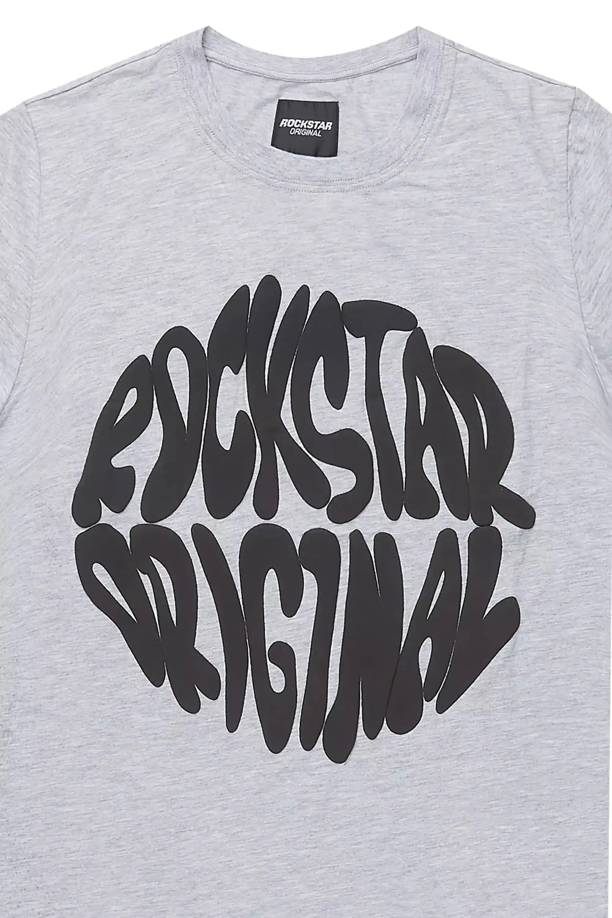 Boys Thierry Grey/Black Graphic T-Shirt sold by Rockstar Original product image thumbnail 2