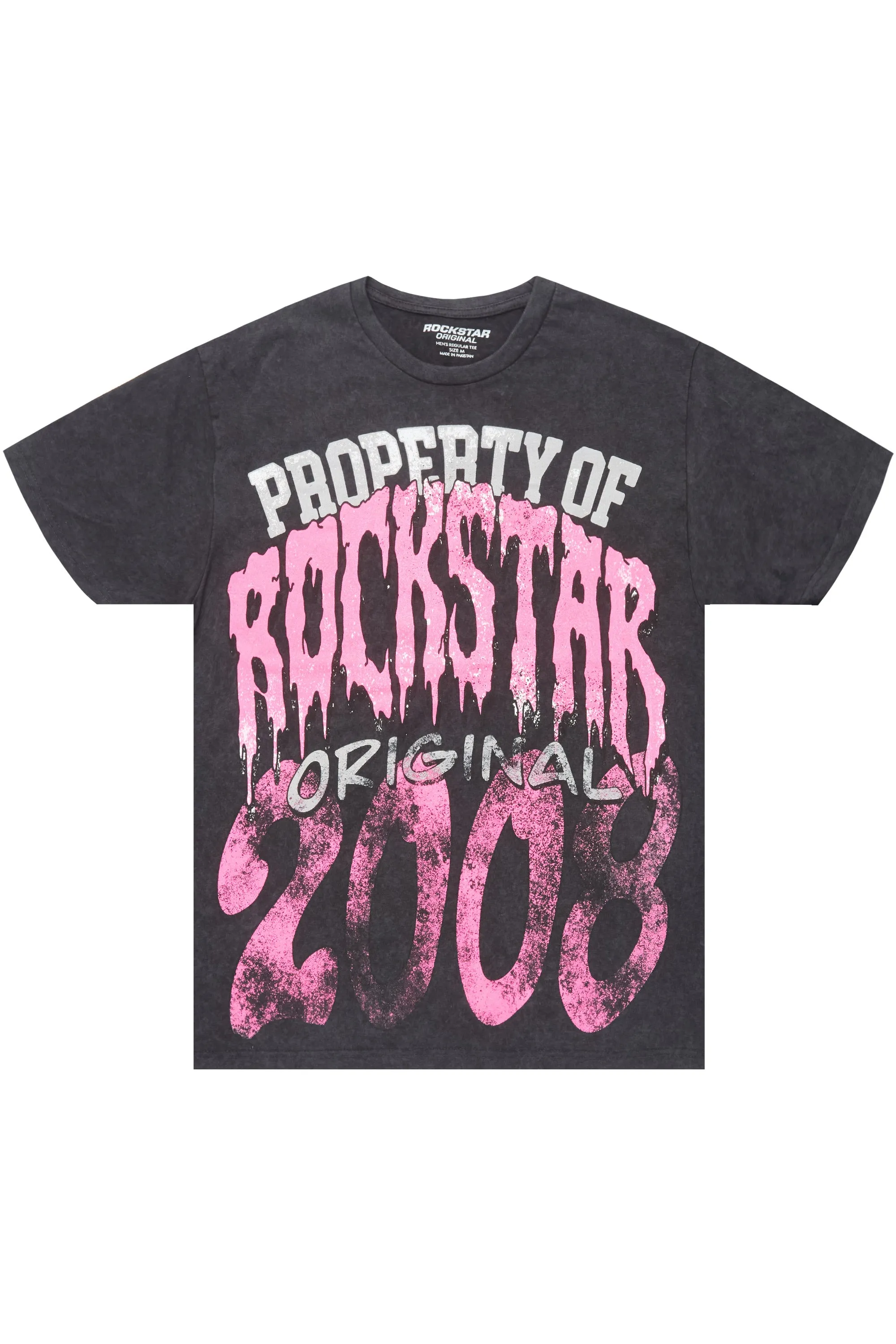 Cashena Vintage Black Oversized T-Shirt sold by Rockstar Original