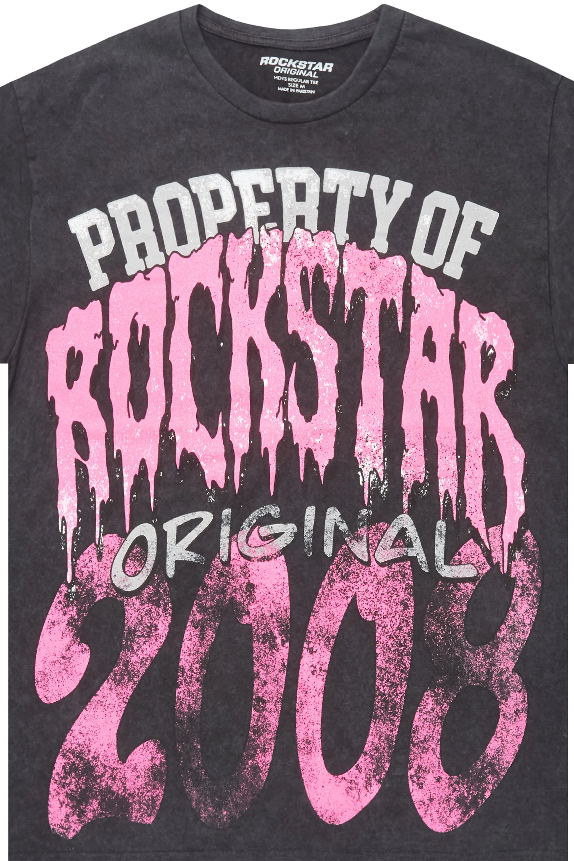Cashena Vintage Black Oversized T-Shirt sold by Rockstar Original product image thumbnail 2