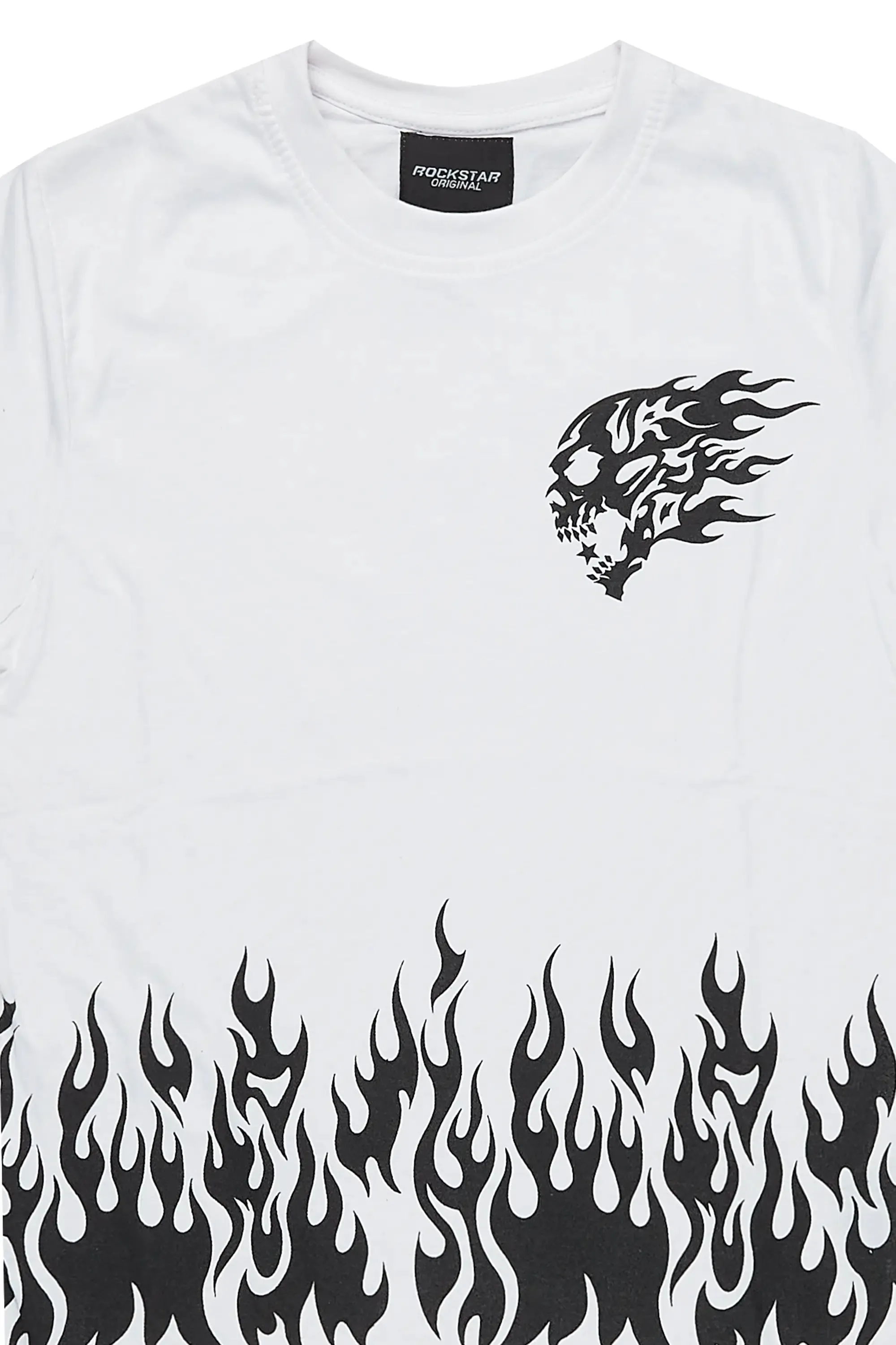 Boys Bubble White Graphic T-Shirt sold by Rockstar Original product image thumbnail 2