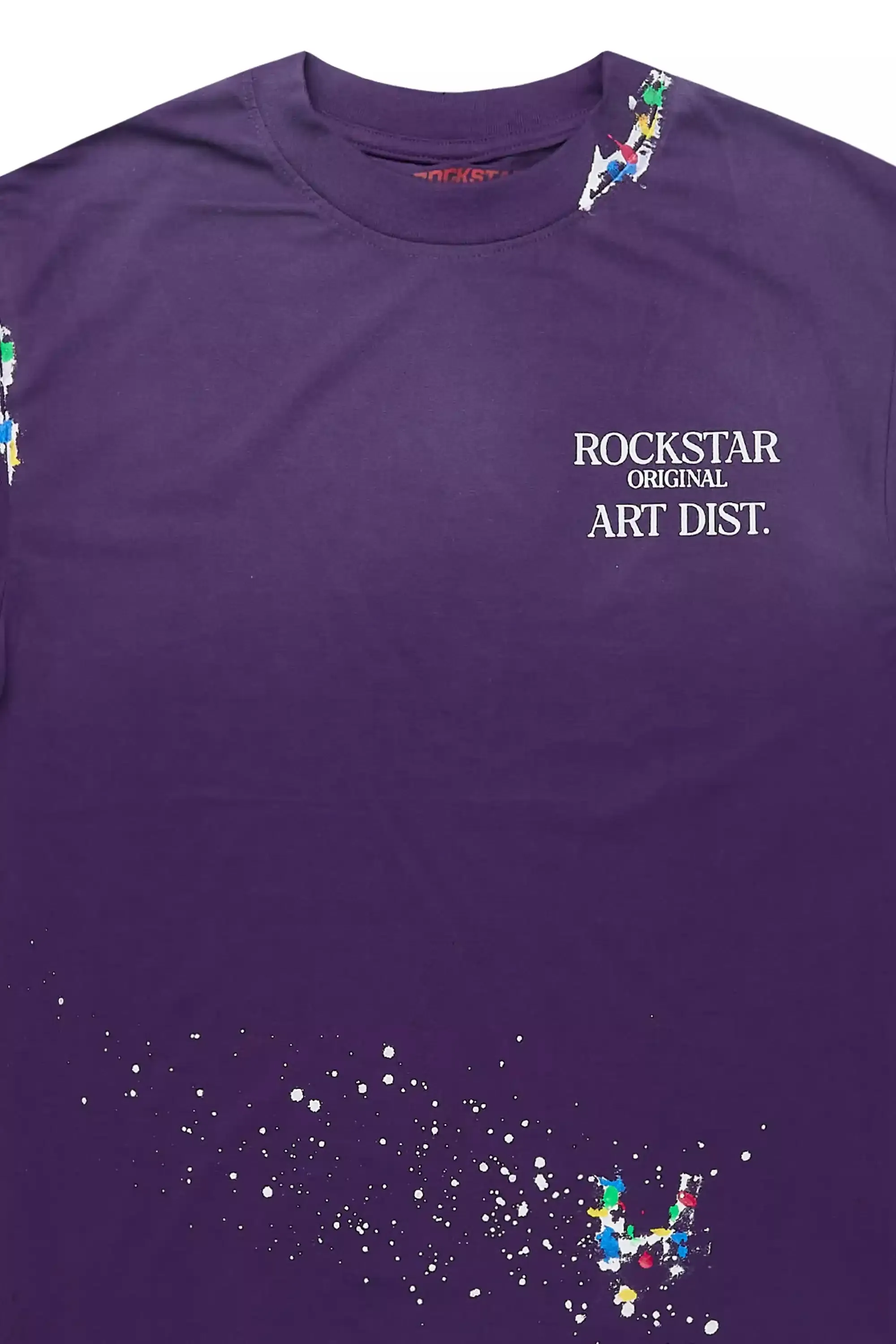 Palmer 2.0 Purple Oversized Graphic T-Shirt sold by Rockstar Original product image thumbnail 2