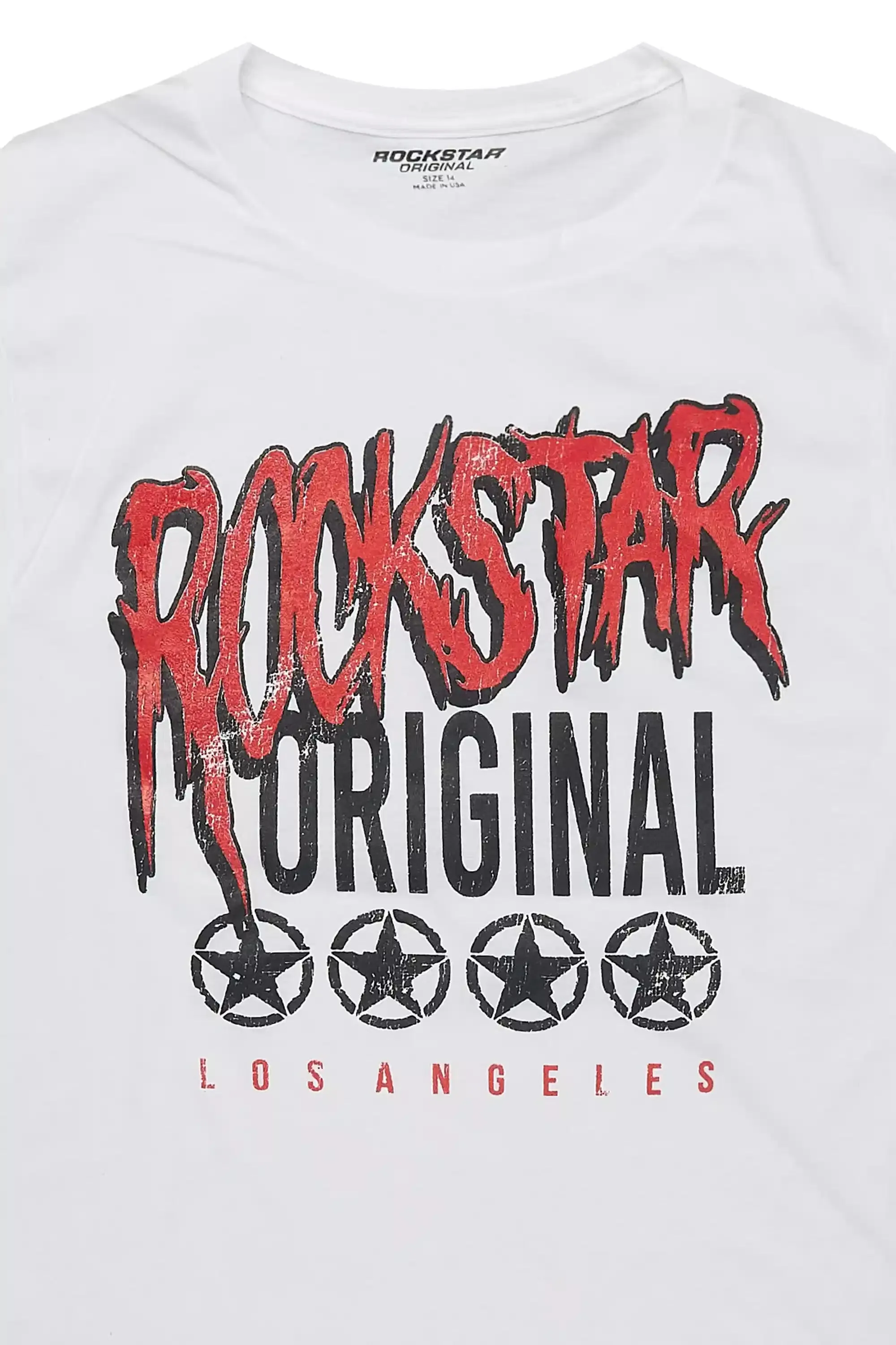 Boys Wizzurd White Graphic T-Shirt sold by Rockstar Original product image thumbnail 2