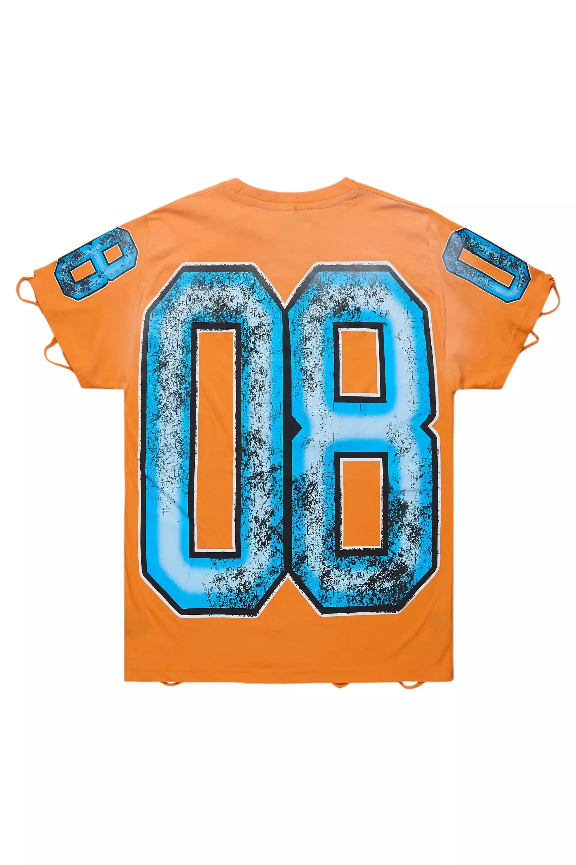 Tariqa Orange Oversized T-Shirt sold by Rockstar Original product image thumbnail 3