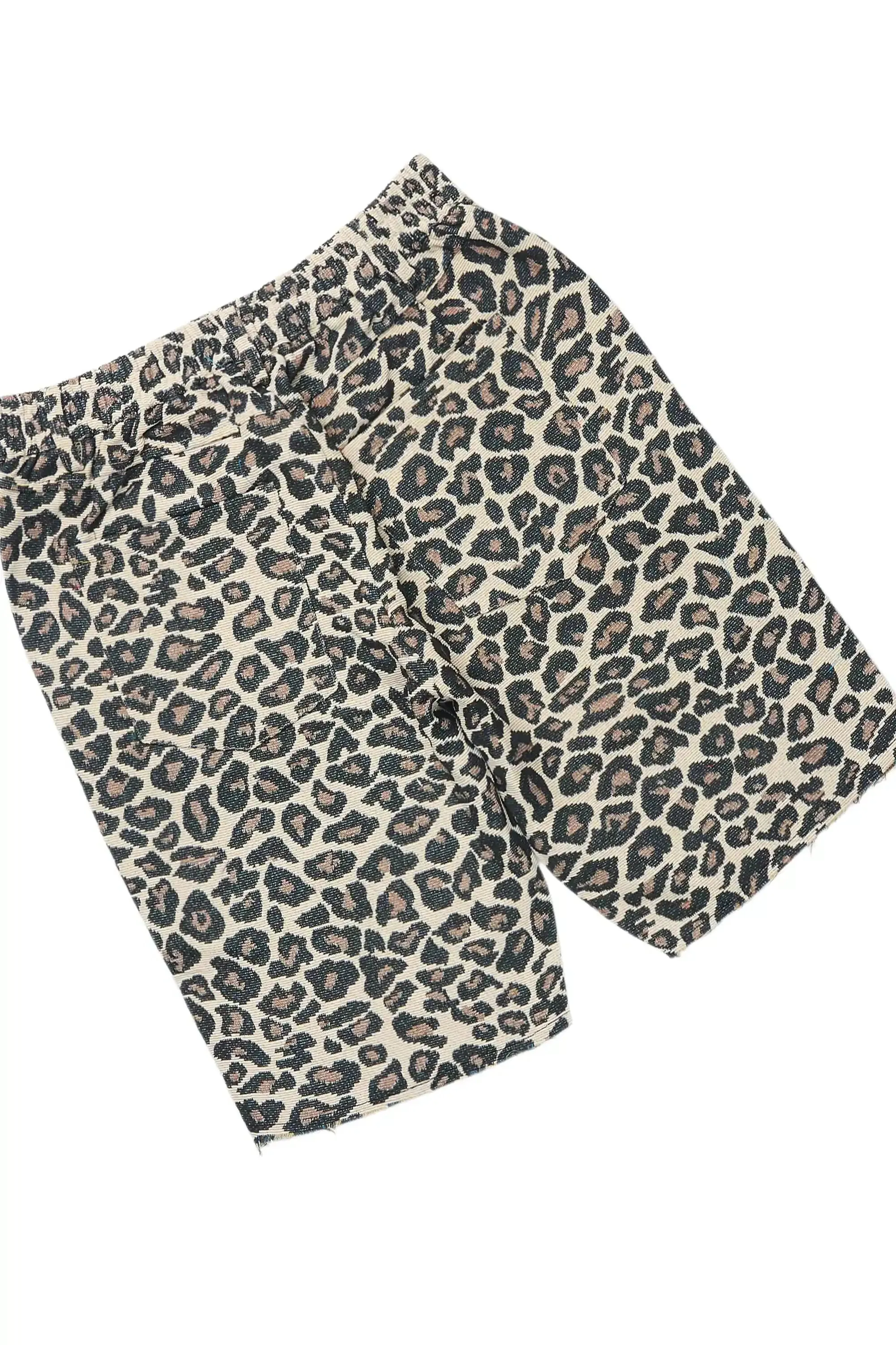 Jelissa Black/Beige T-Shirt Short Set sold by Rockstar Original product image thumbnail 5