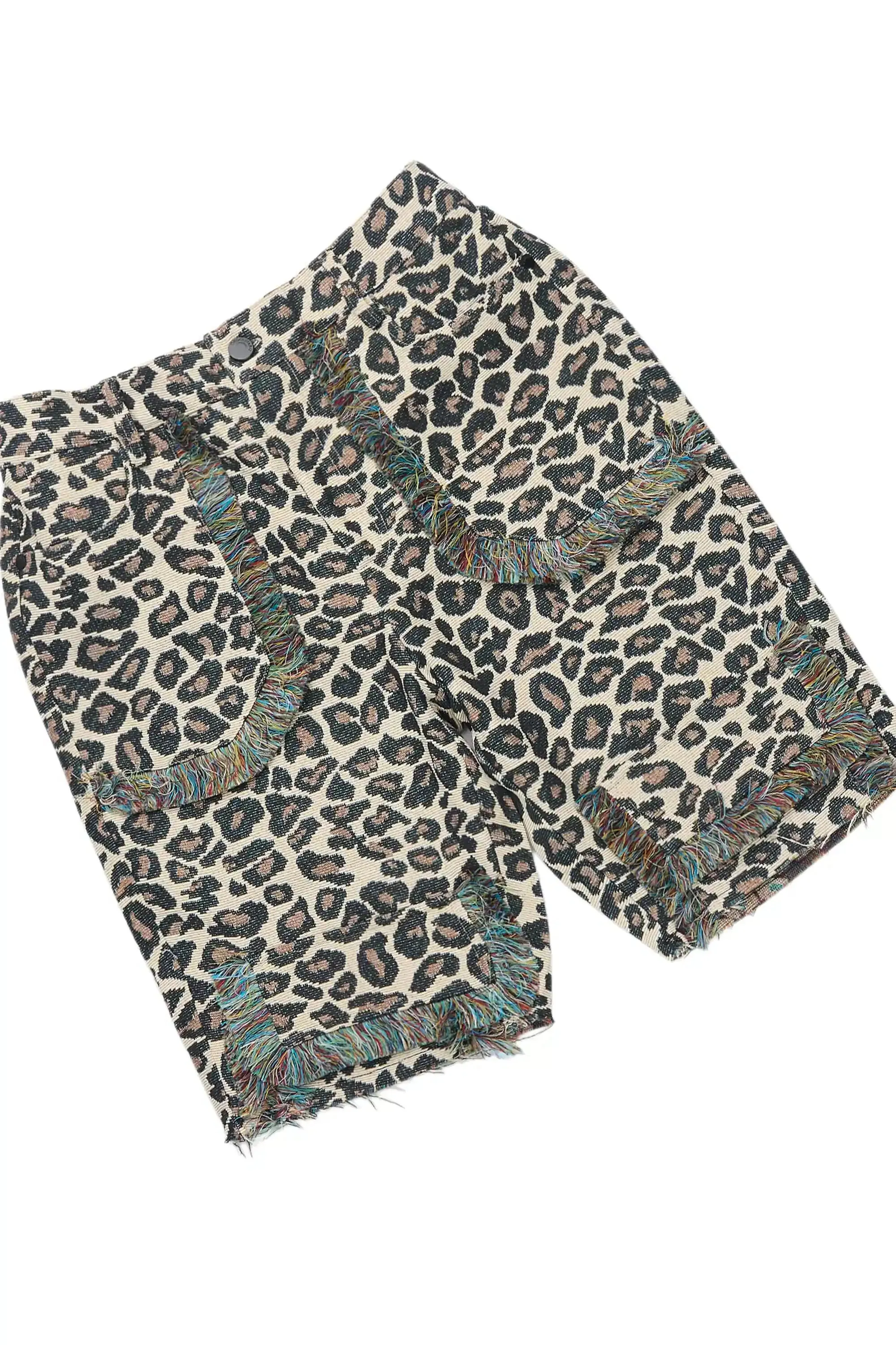 Jelissa Black/Beige T-Shirt Short Set sold by Rockstar Original product image thumbnail 4