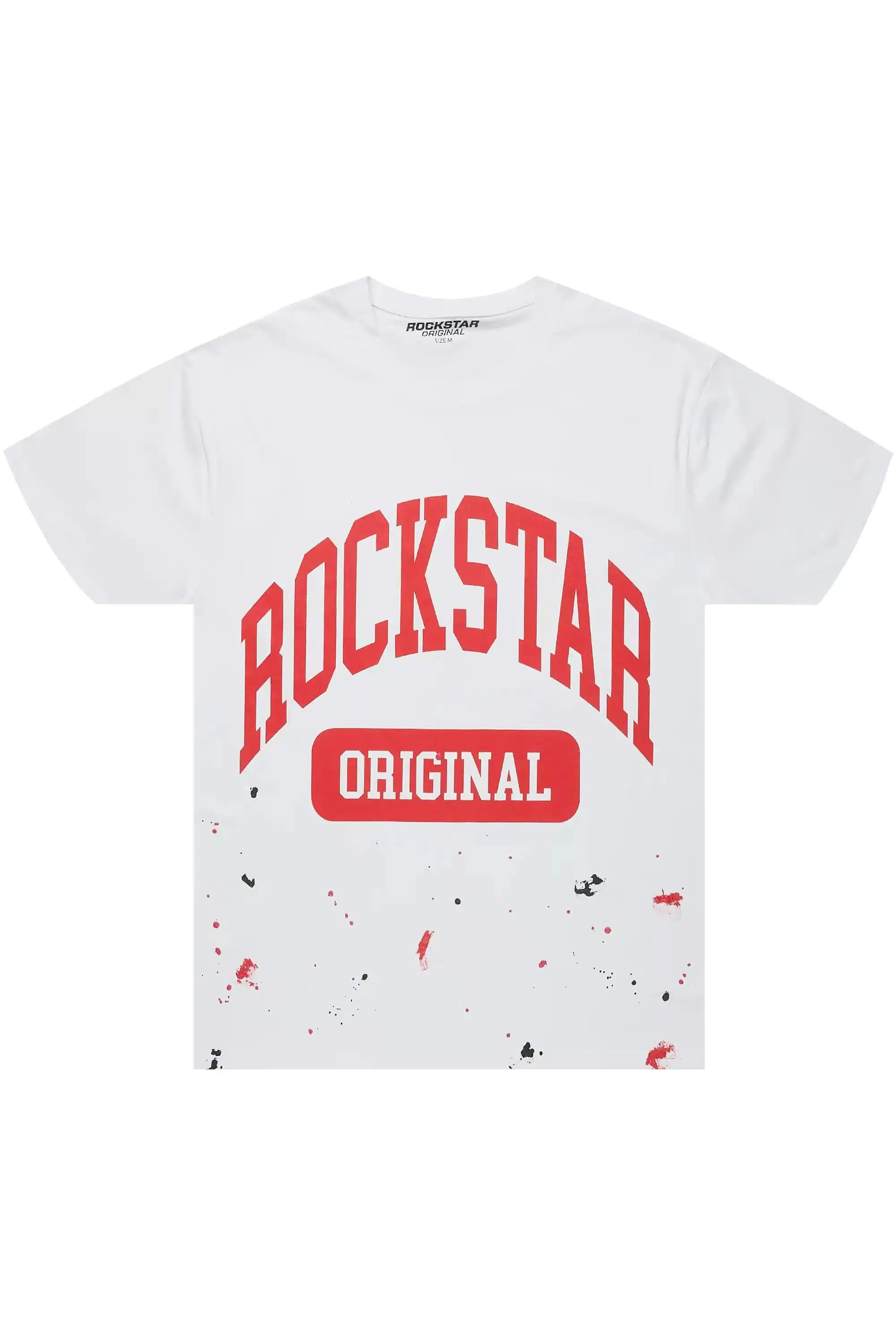 Yasmine Red Oversized T-Shirt sold by Rockstar Original