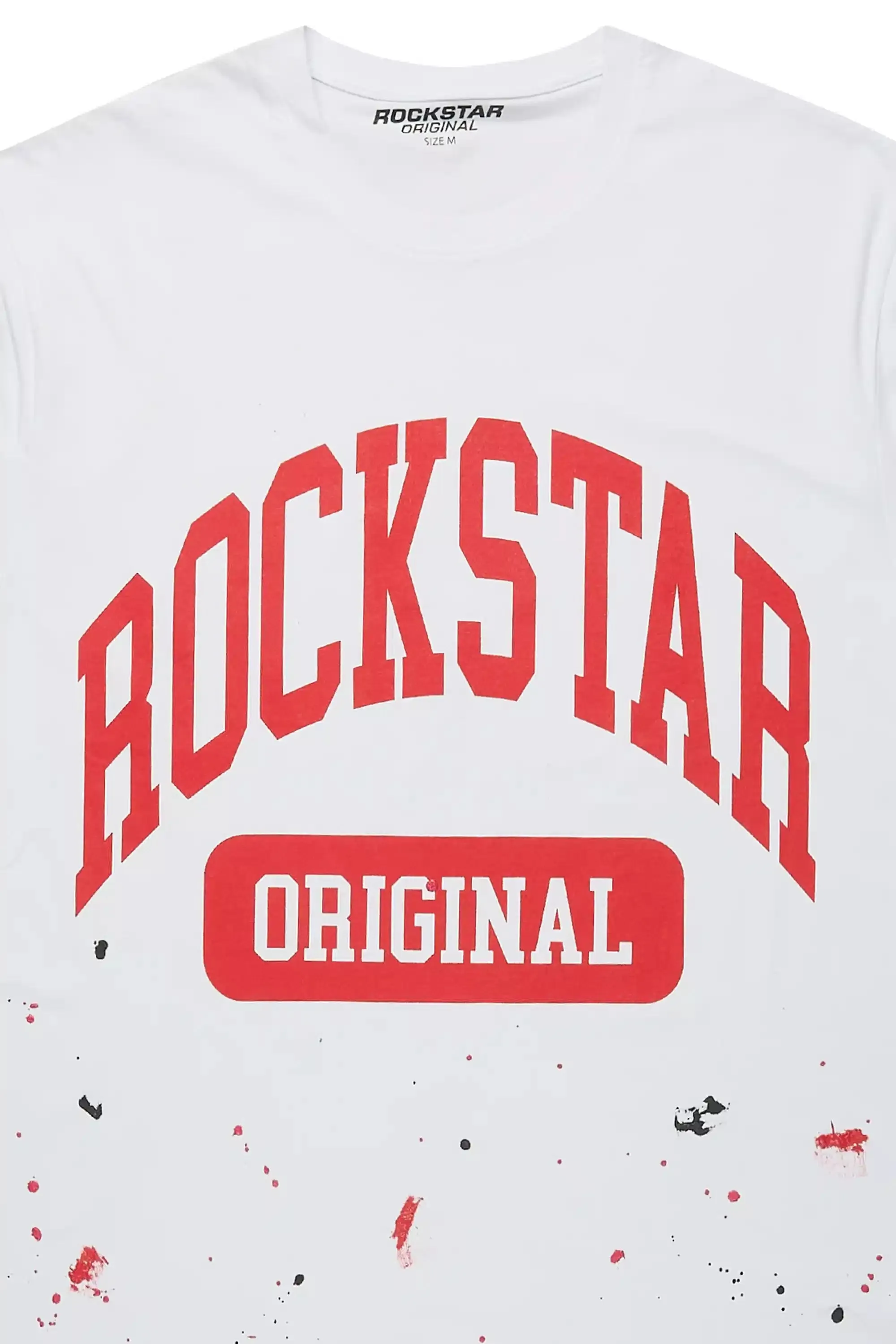 Yasmine Red Oversized T-Shirt sold by Rockstar Original product image thumbnail 2