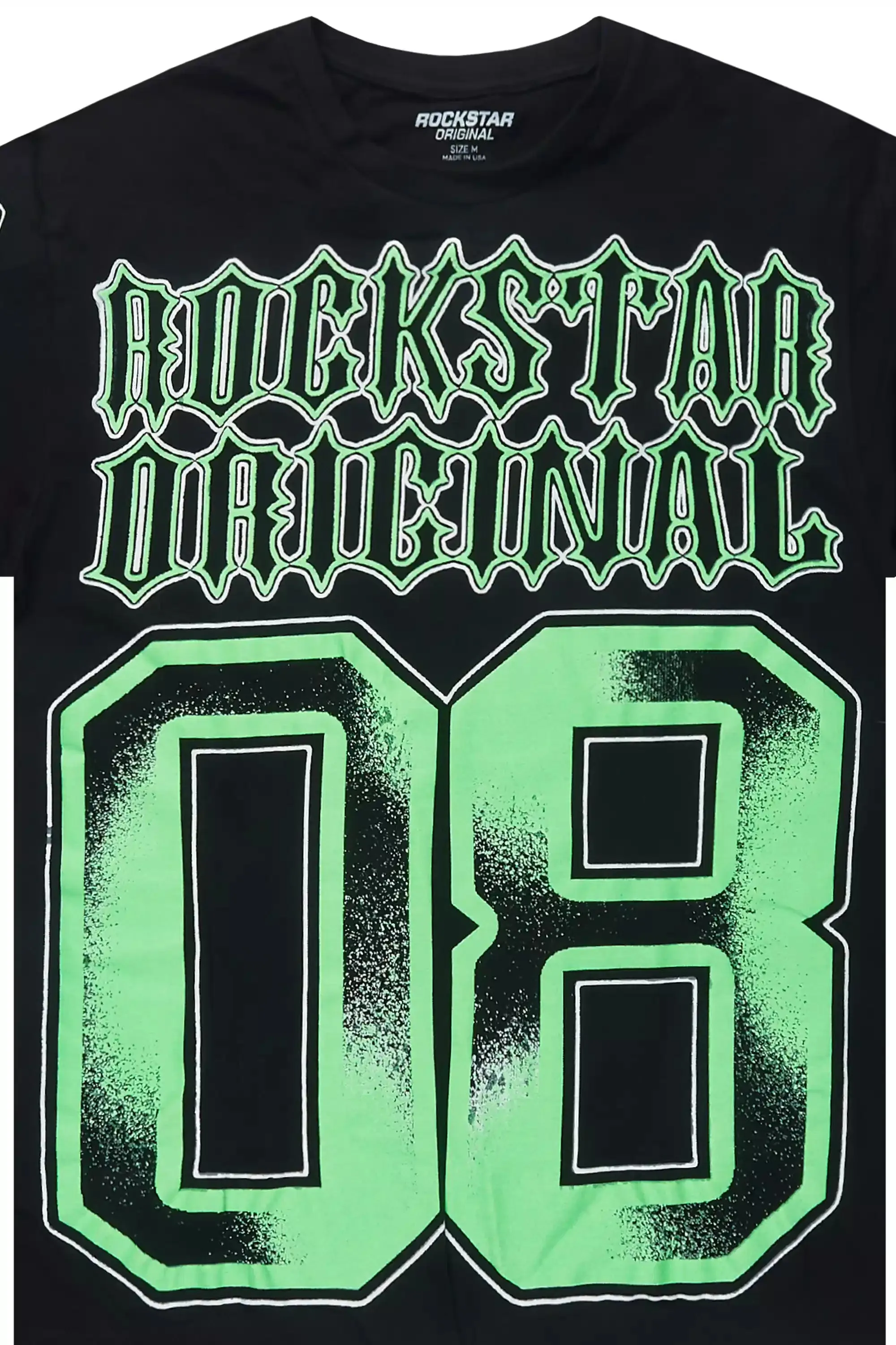 Vonda Black Oversized T-Shirt sold by Rockstar Original product image thumbnail 2