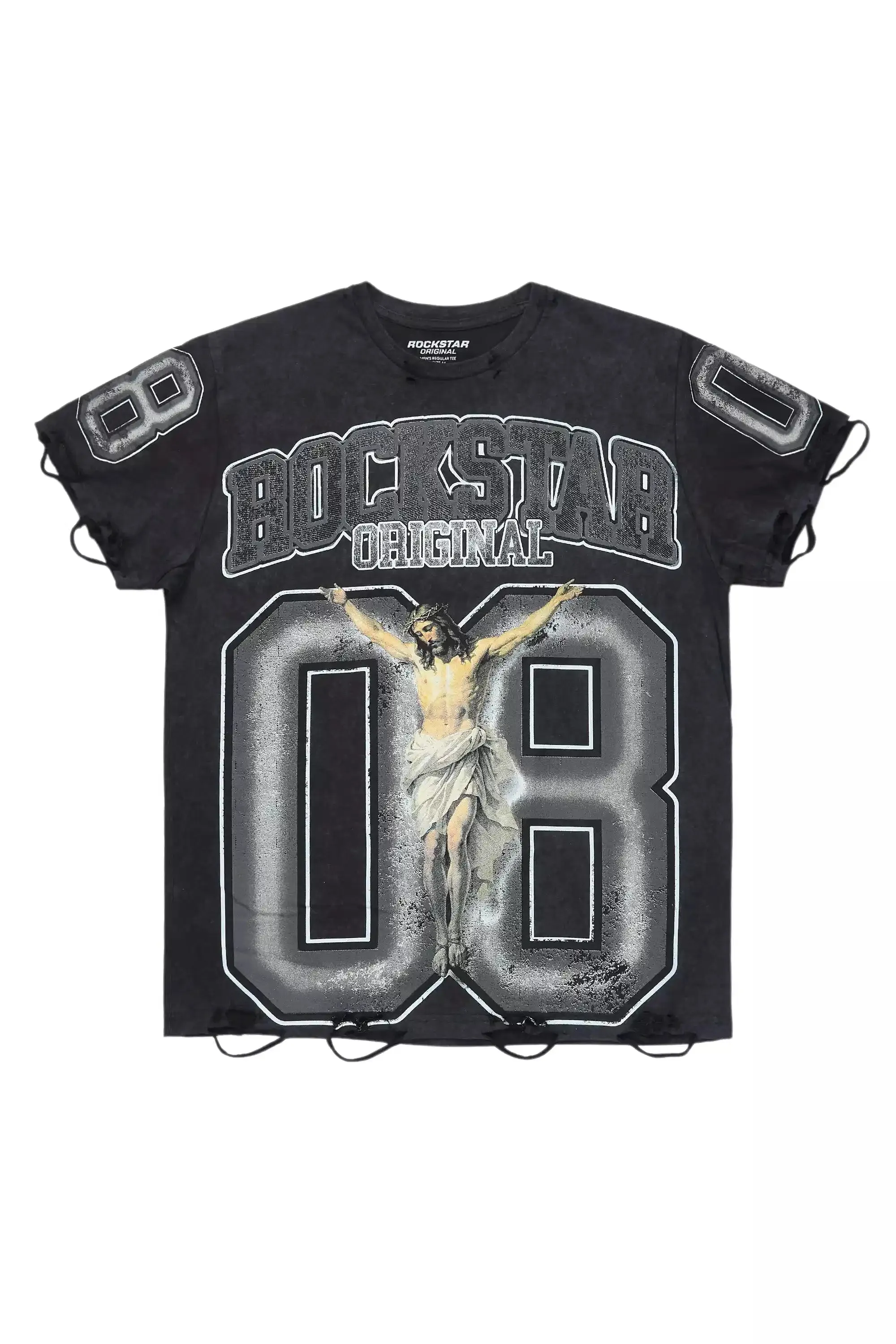 Tariqa Black/White Oversized T-Shirt sold by Rockstar Original