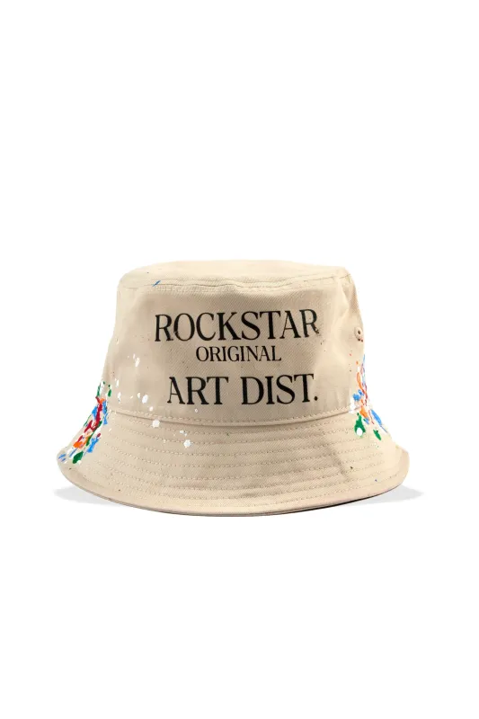 Cecelia 2.0 Beige Bucket Hat sold by Rockstar Original