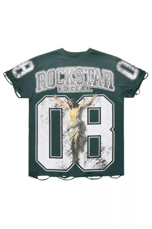 Tariqa Green Oversized T-Shirt sold by Rockstar Original