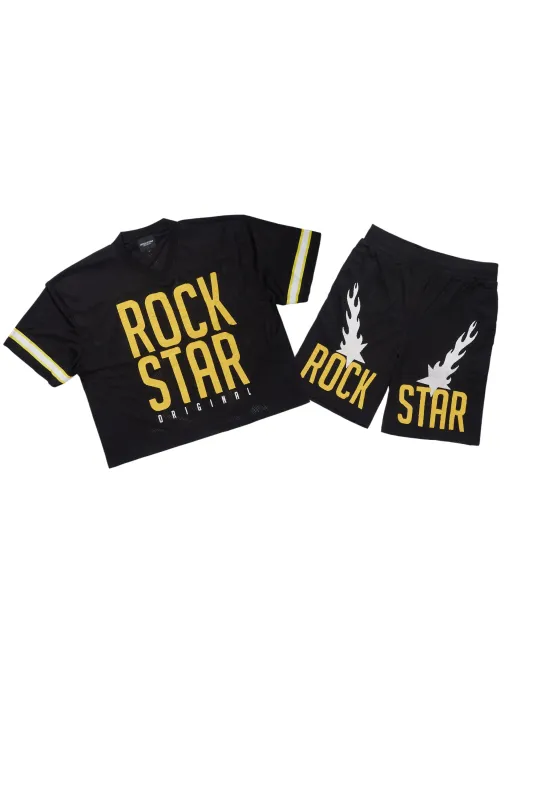 Climi Black T-Shirt/Short Set sold by Rockstar Original