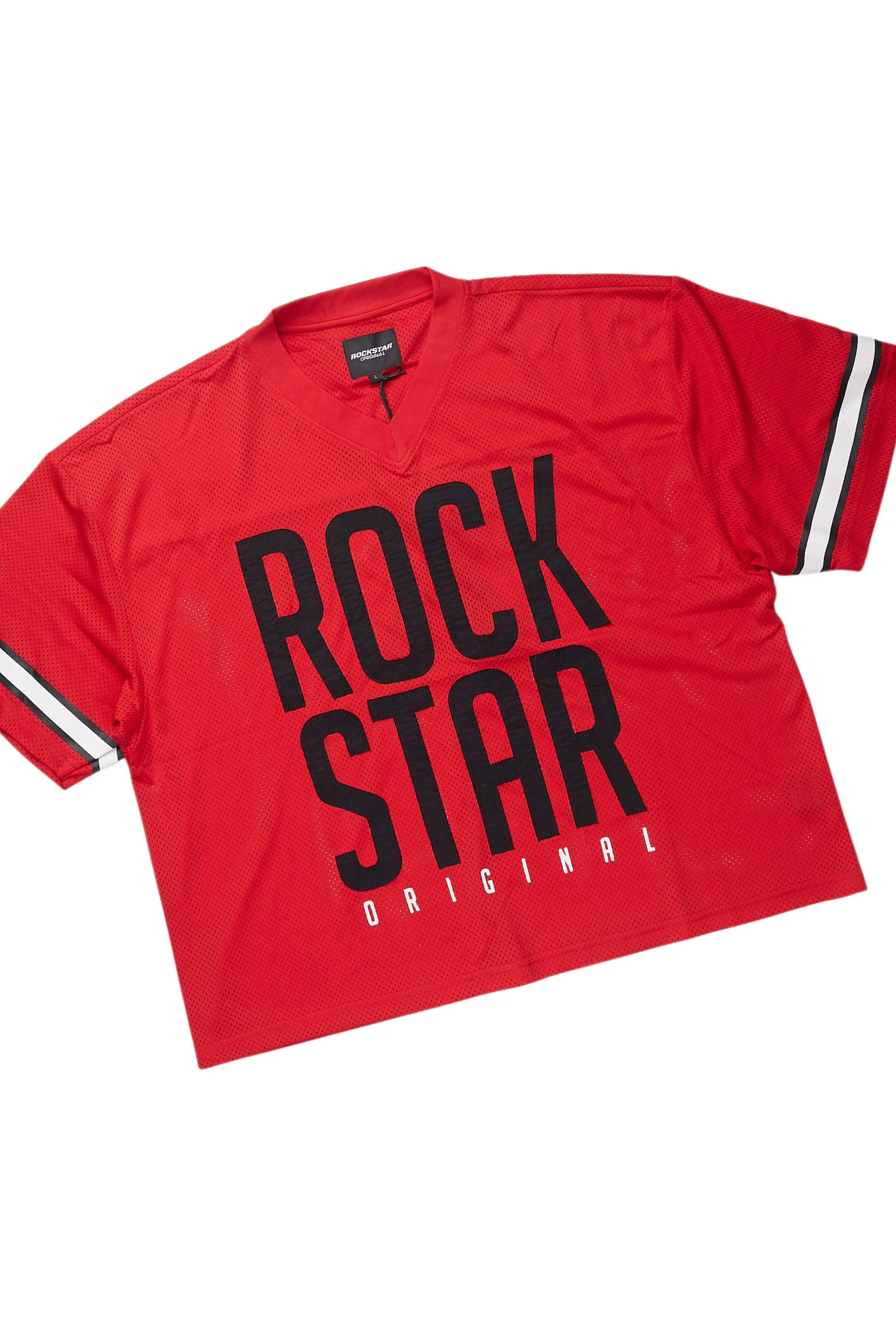 Climi Red T-Shirt/Short Set sold by Rockstar Original product image thumbnail 5