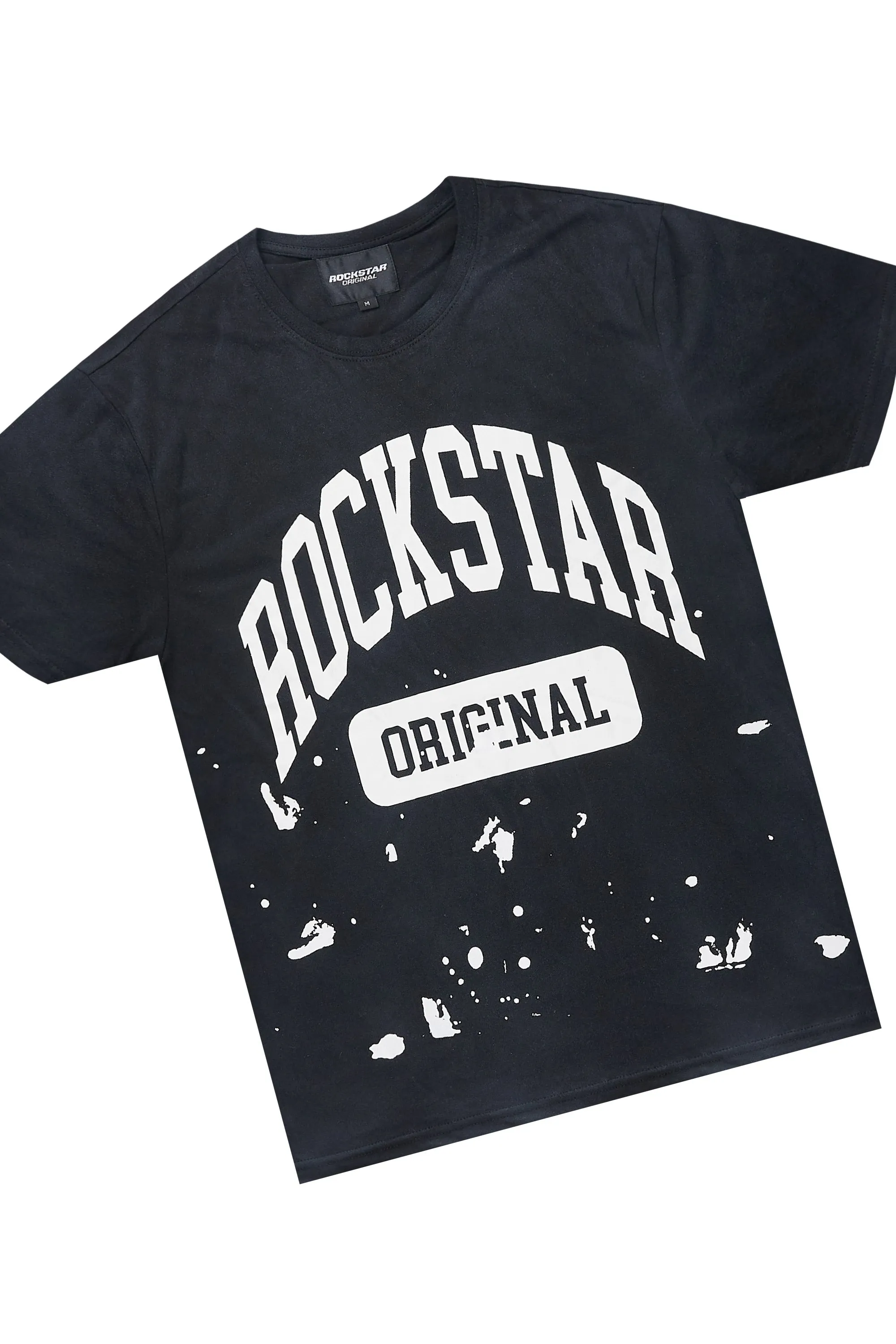 Rainer Black T-Shirt/Stacked Flare Track Set sold by Rockstar Original product image thumbnail 2