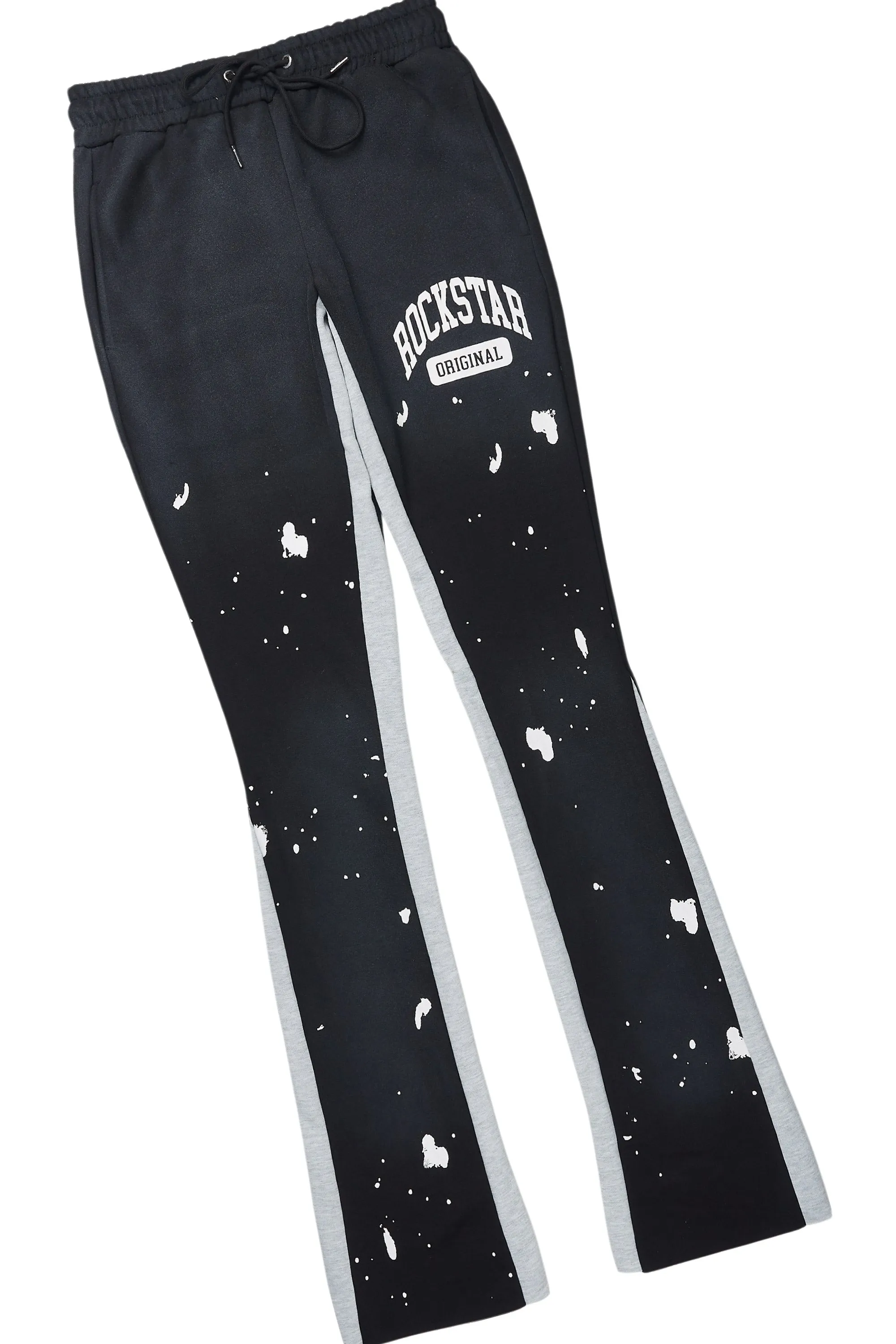 Rainer Black T-Shirt/Stacked Flare Track Set sold by Rockstar Original product image thumbnail 3