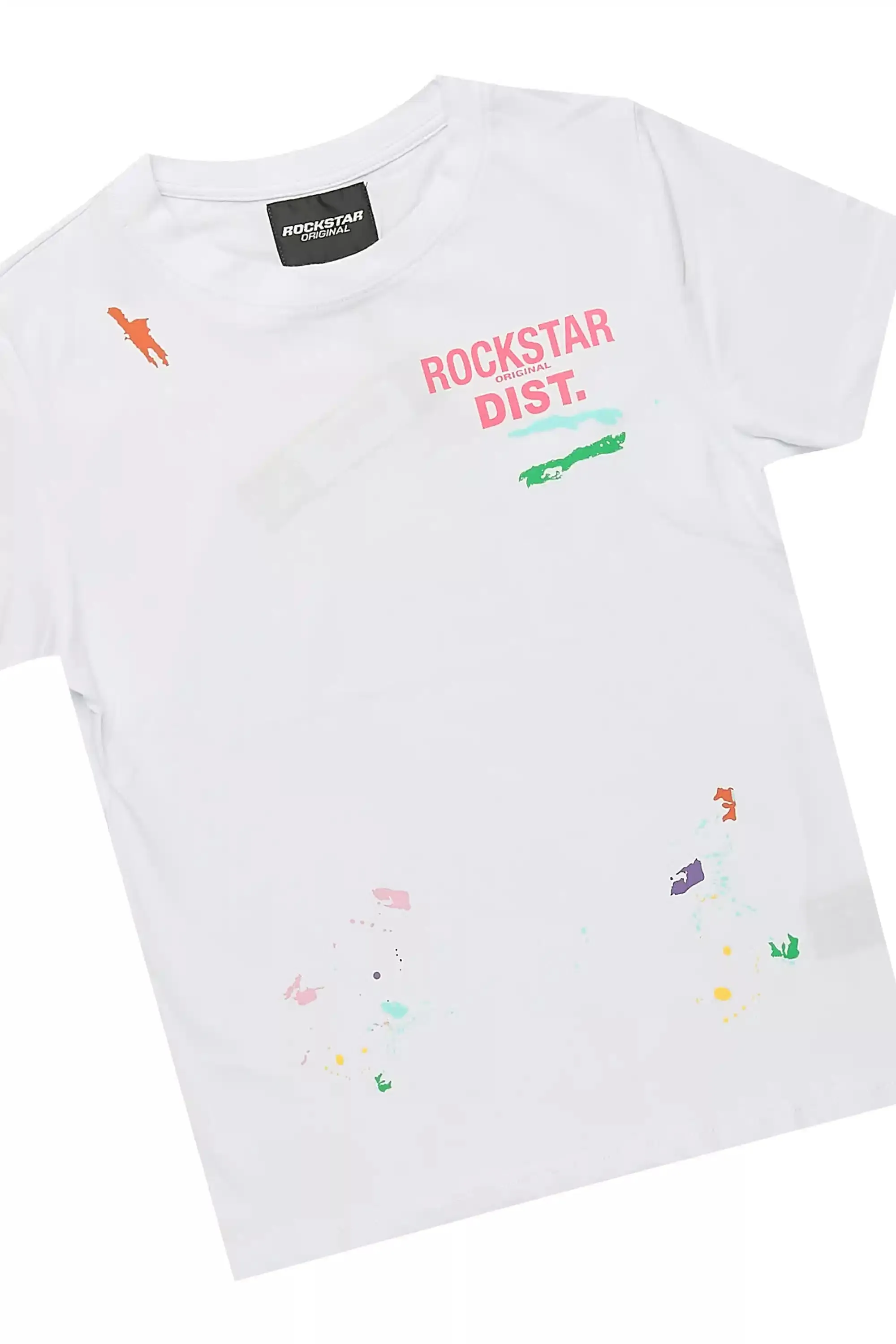 Girls Deshauna Hot Pink Short Set sold by Rockstar Original product image thumbnail 2