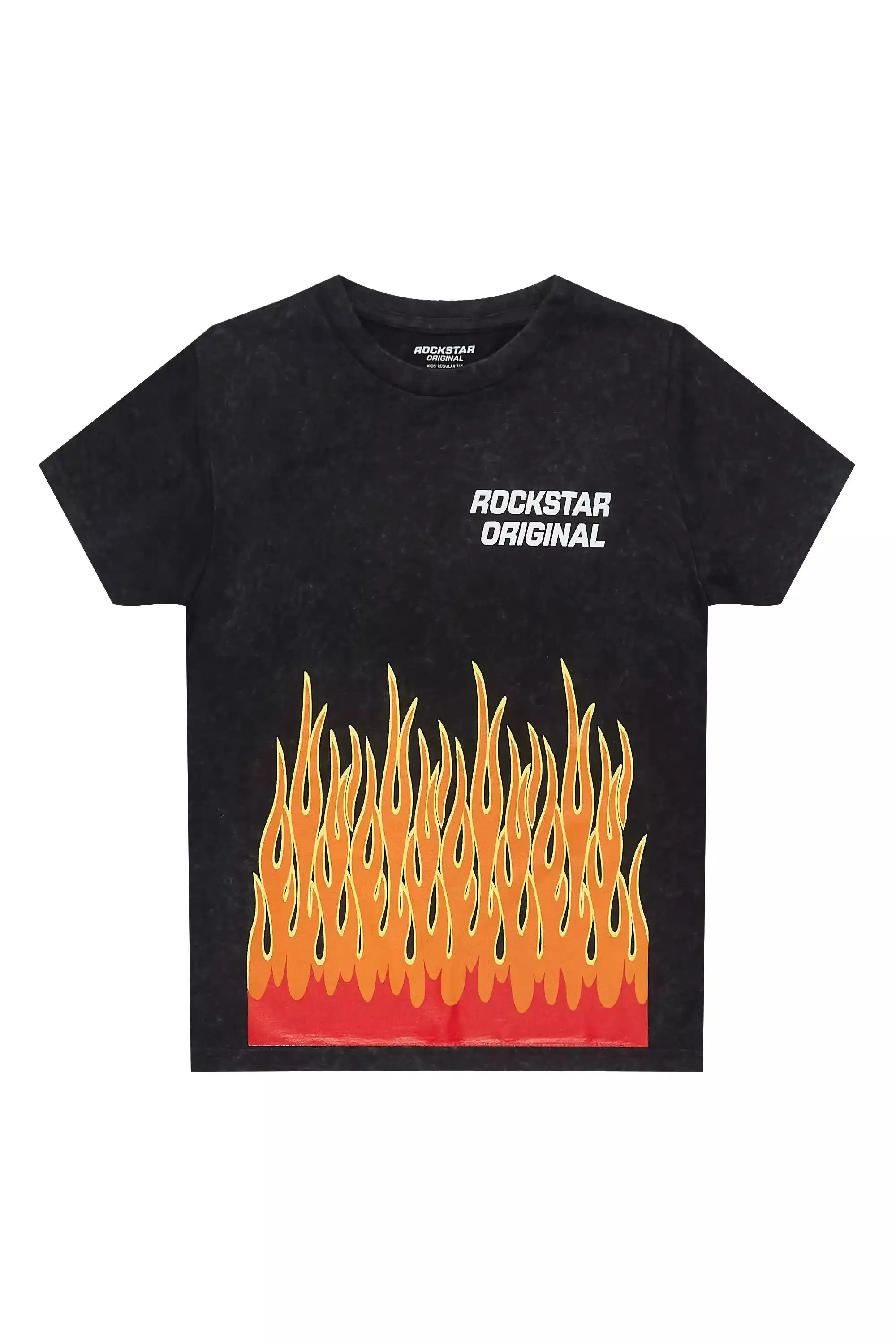 Boys Roeland Vintage Black Graphic T-Shirt sold by Rockstar Original