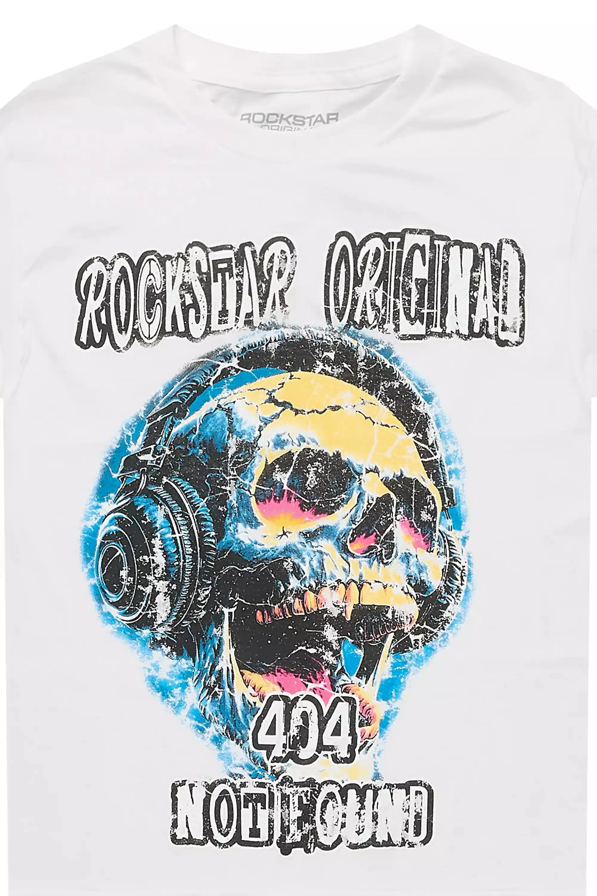 Boys Amare White Graphic T-Shirt sold by Rockstar Original product image thumbnail 2