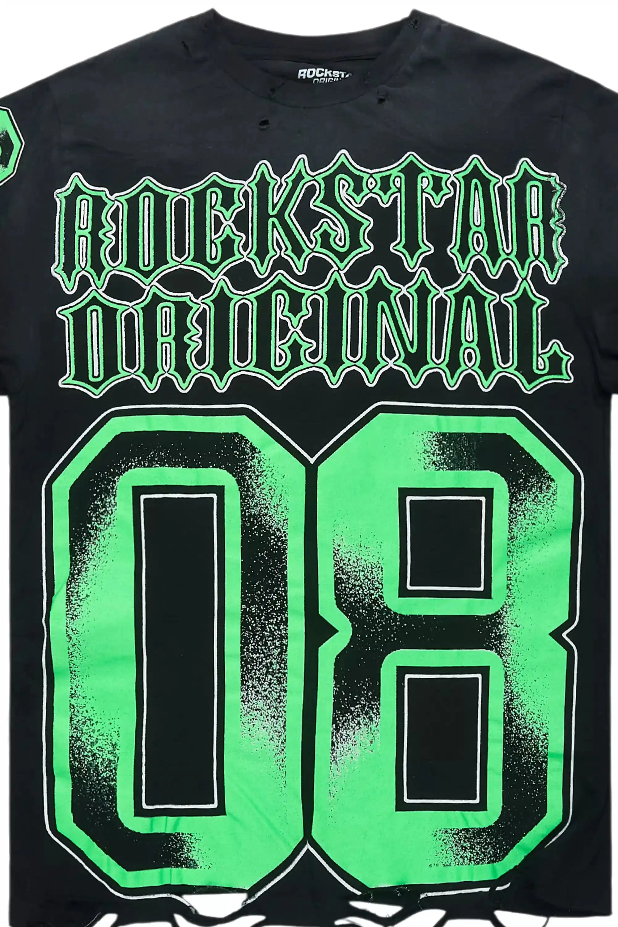 Alim Black Graphic T-Shirt sold by Rockstar Original product image thumbnail 2