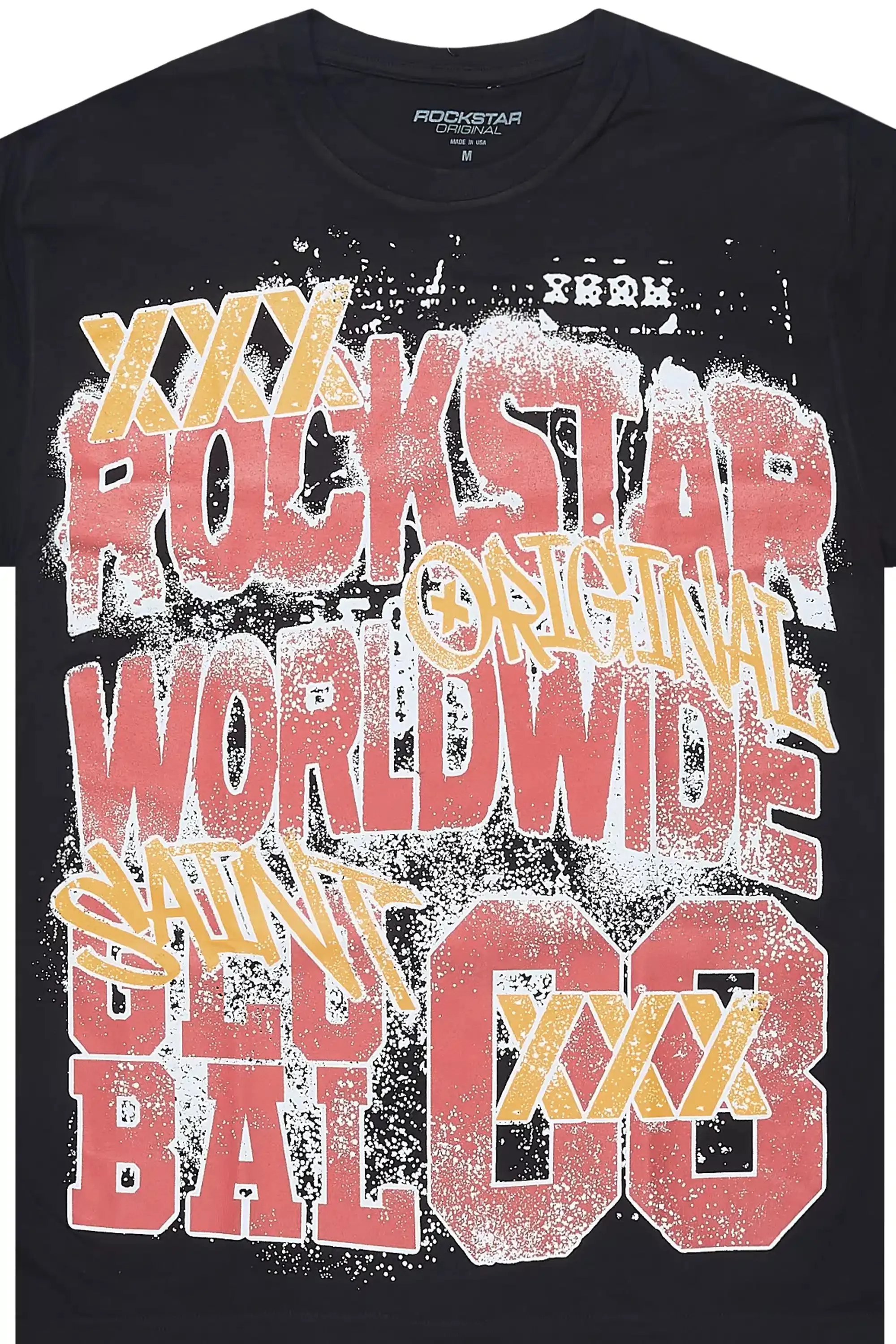 Trashx Black Graphic T-Shirt sold by Rockstar Original product image thumbnail 2