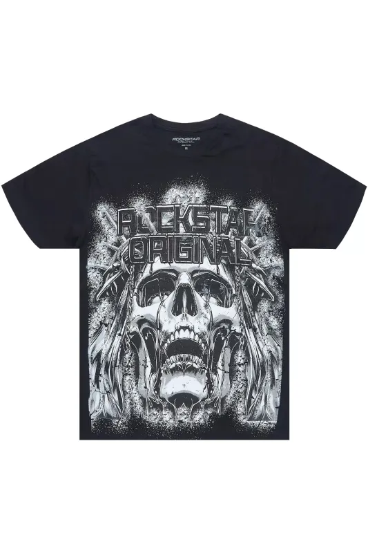Keon Black Graphic T-Shirt sold by Rockstar Original