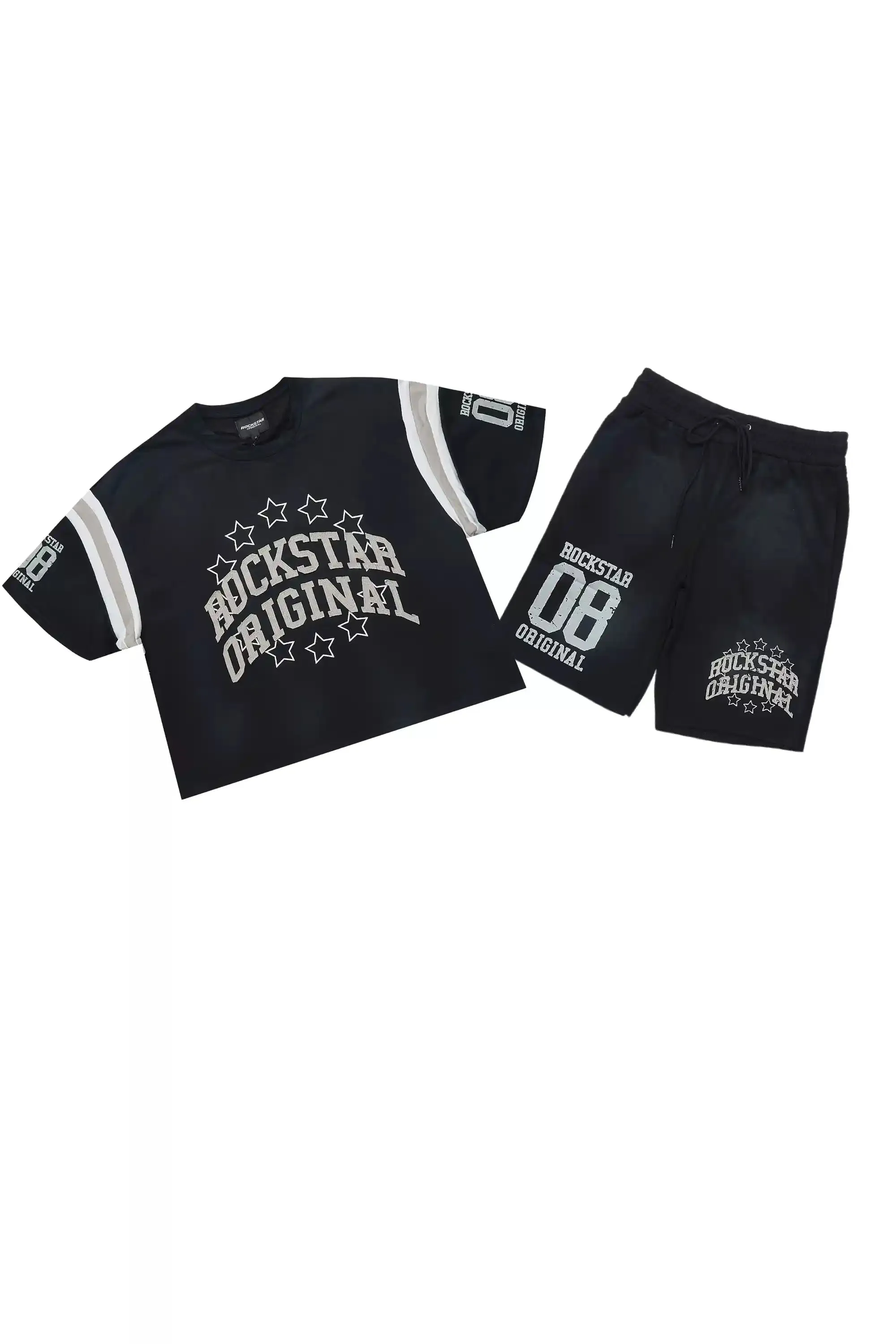 Boe Black T-Shirt/Short Set sold by Rockstar Original