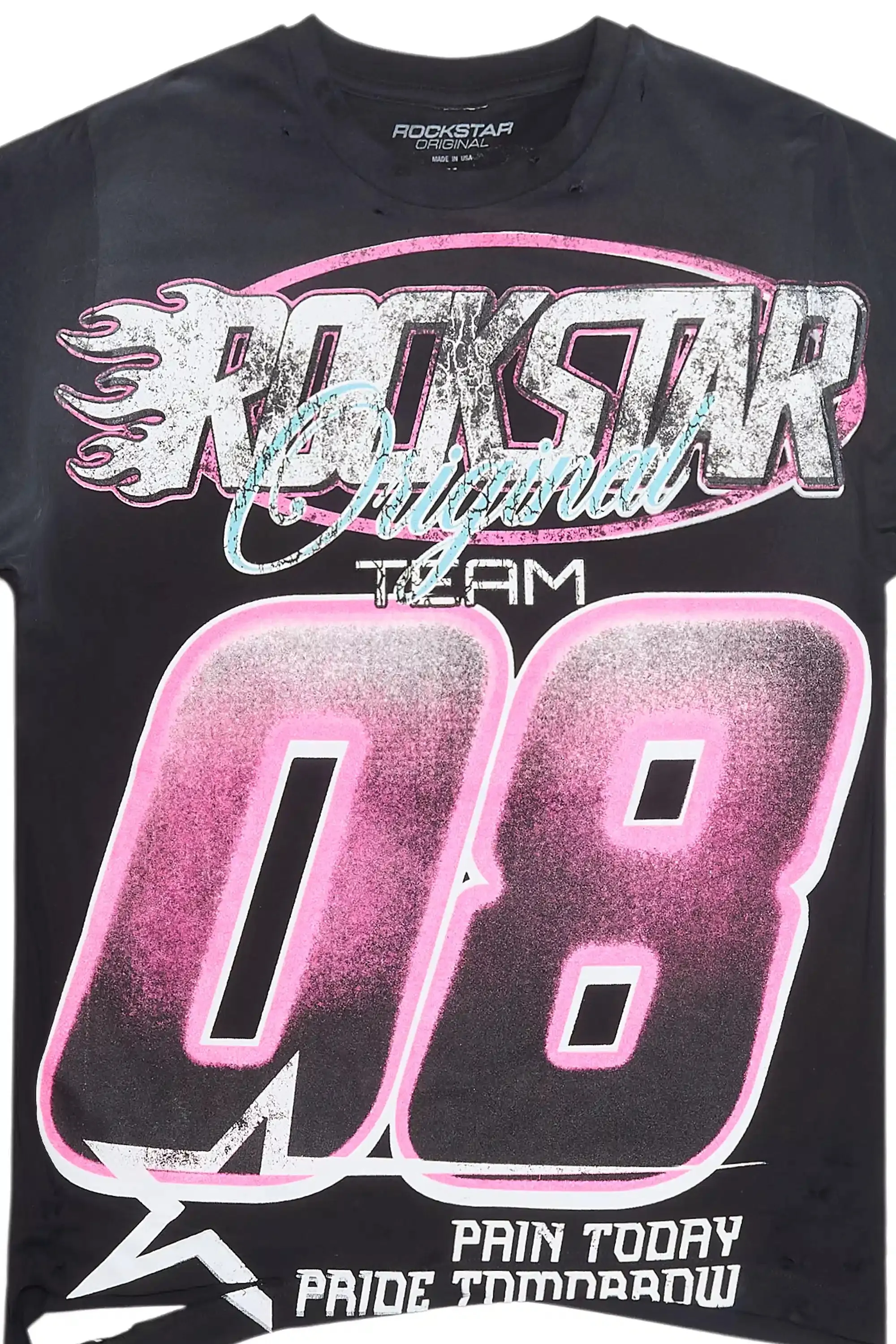 Ryker Black Graphic T-Shirt sold by Rockstar Original product image thumbnail 2
