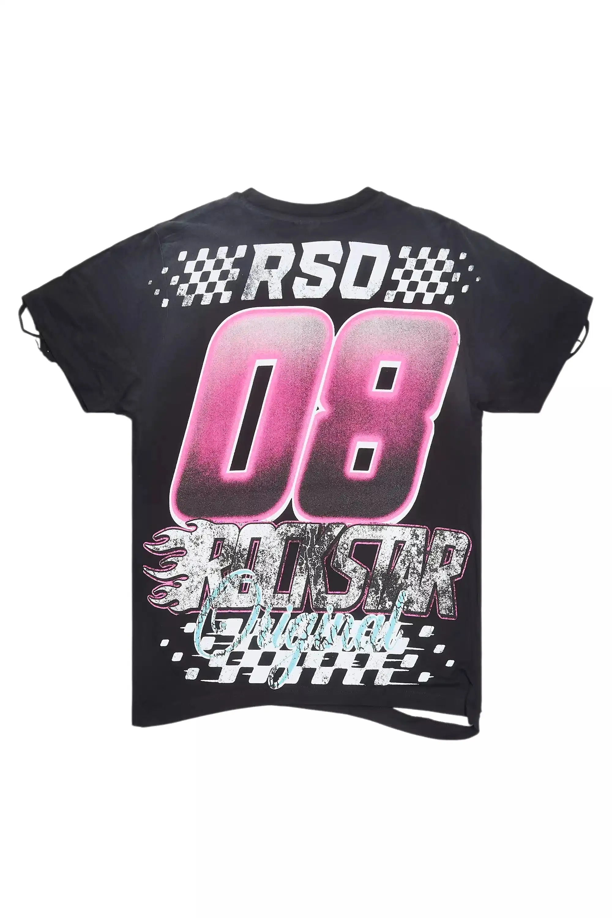 Ryker Black Graphic T-Shirt sold by Rockstar Original product image thumbnail 3