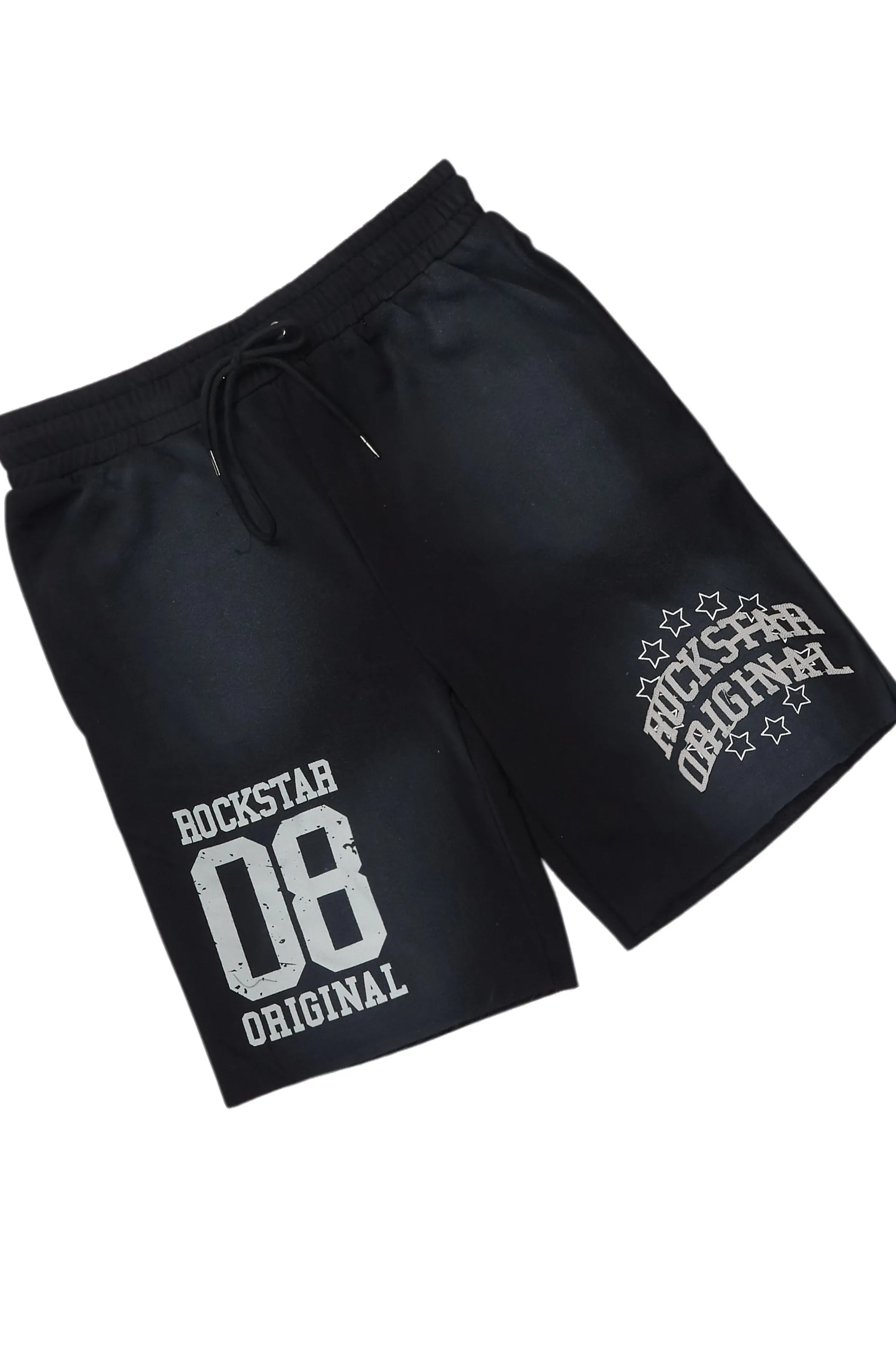 Uppercut Black T-Shirt/Short Set sold by Rockstar Original product image thumbnail 3