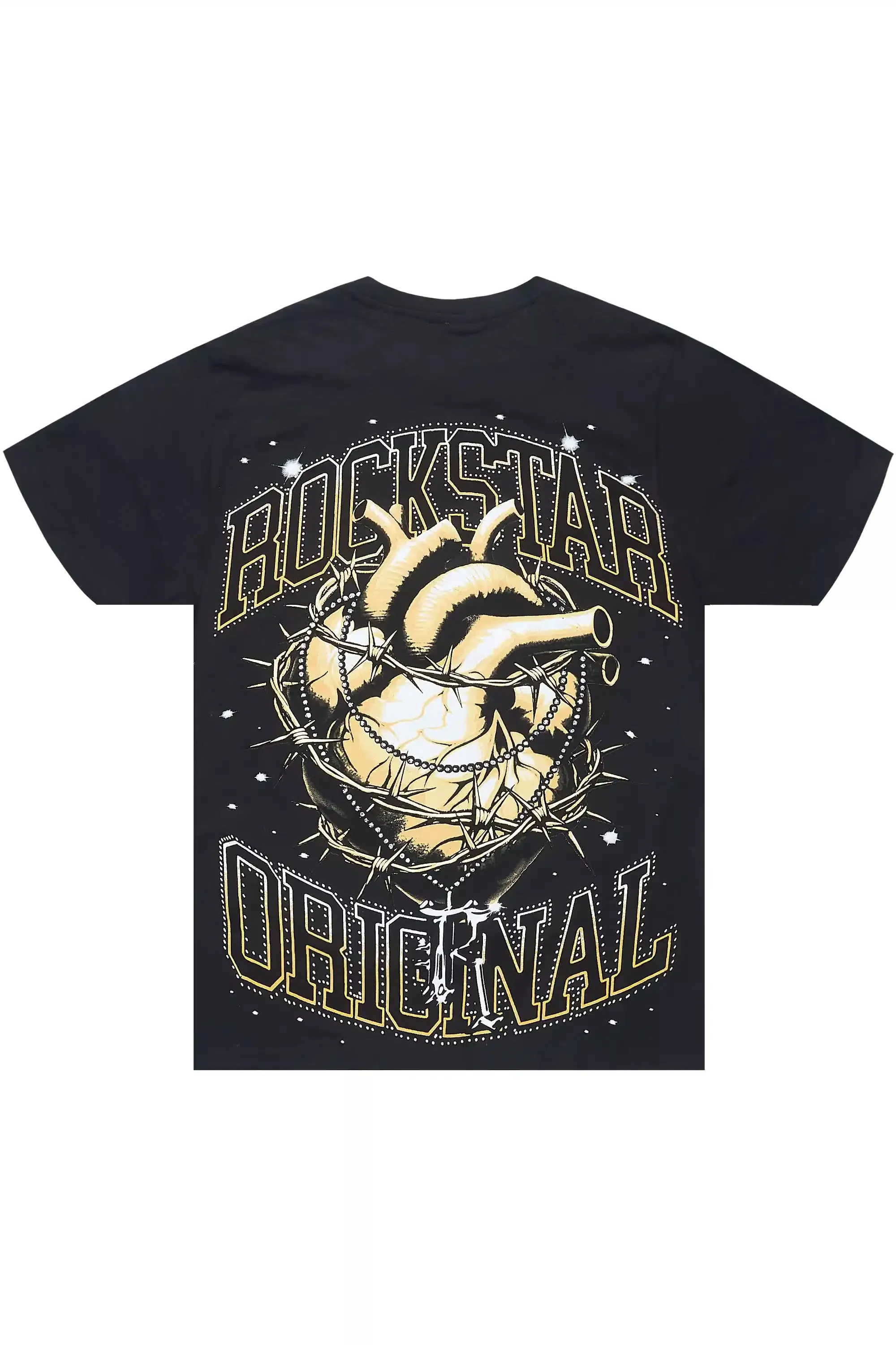 Siera Black Graphic Short Sleeve Tee sold by Rockstar Original product image thumbnail 3