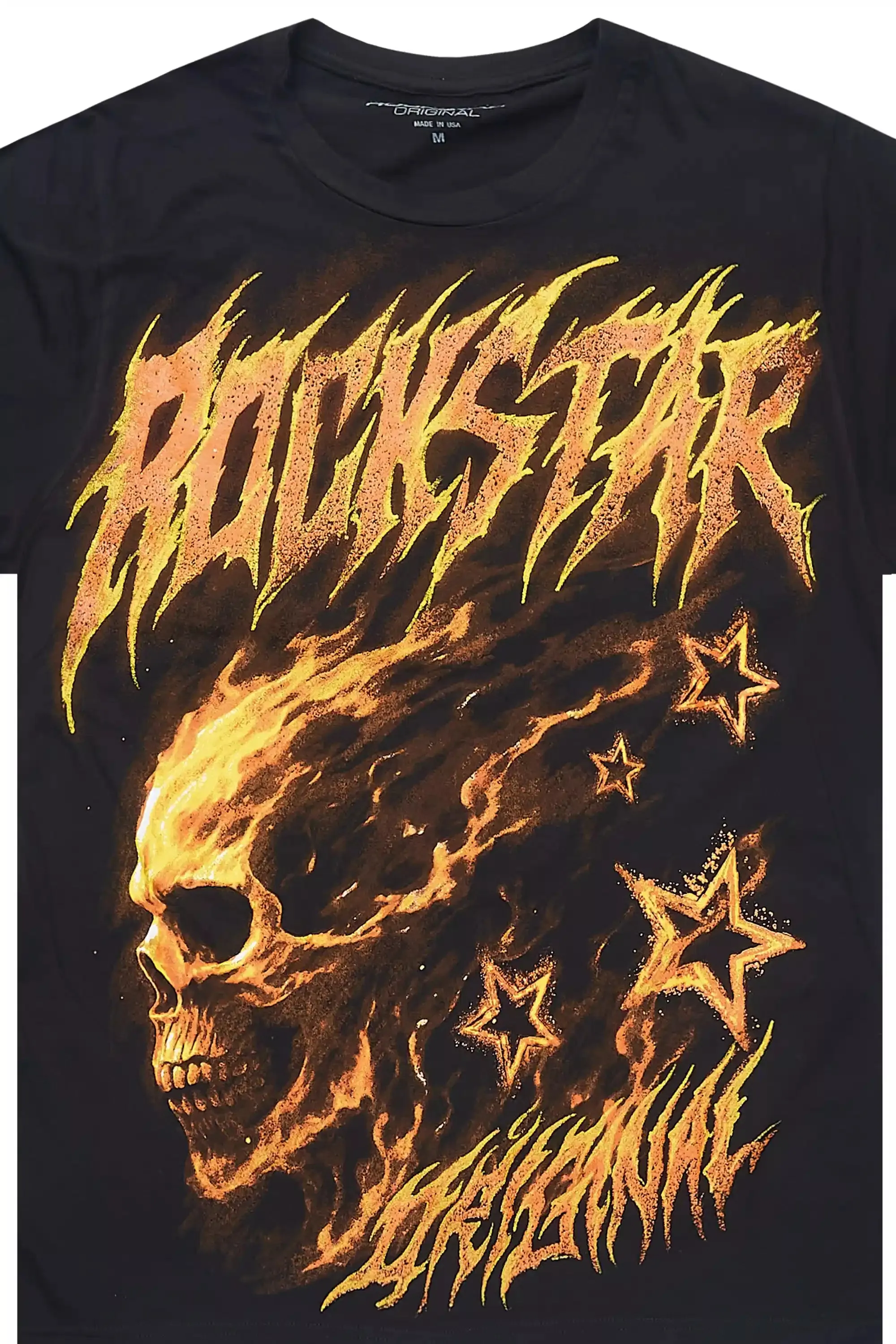 Shaletha Black Graphic Short Sleeve Tee sold by Rockstar Original product image thumbnail 2